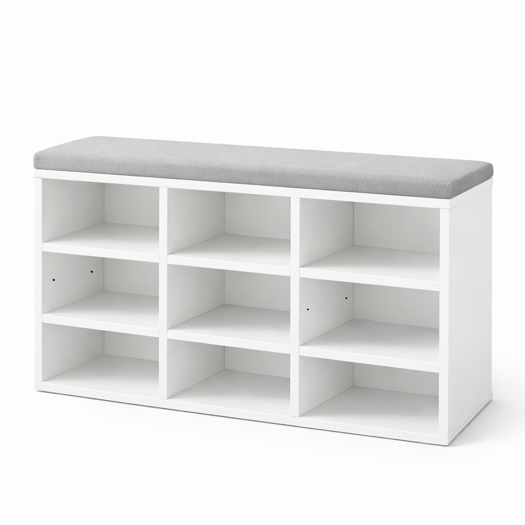 OTTO home Schuhbank »Schuchschrank 80,  Schuhregal, Schuhtruhe, Schuhkommode, Sitzbank« mit bequemer, abnehmbarer Sitzauflage