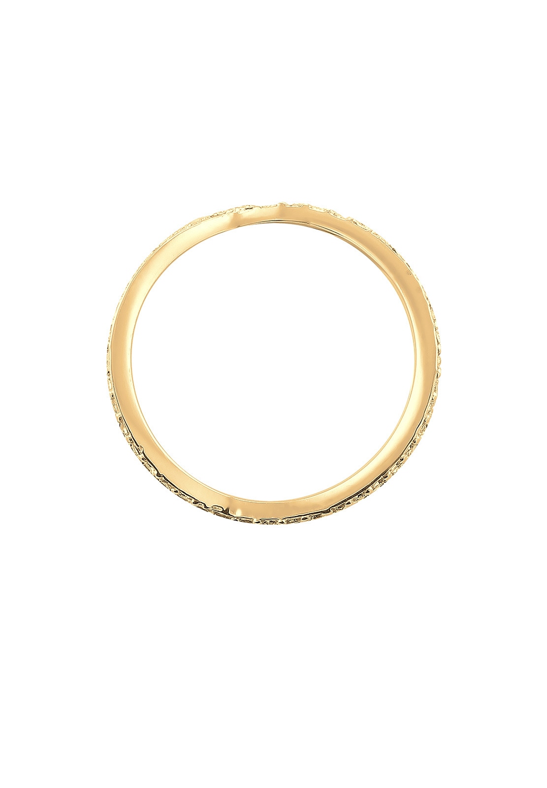 Elli Silberring »Ring Verschlungen Kristalle 925 Silber«