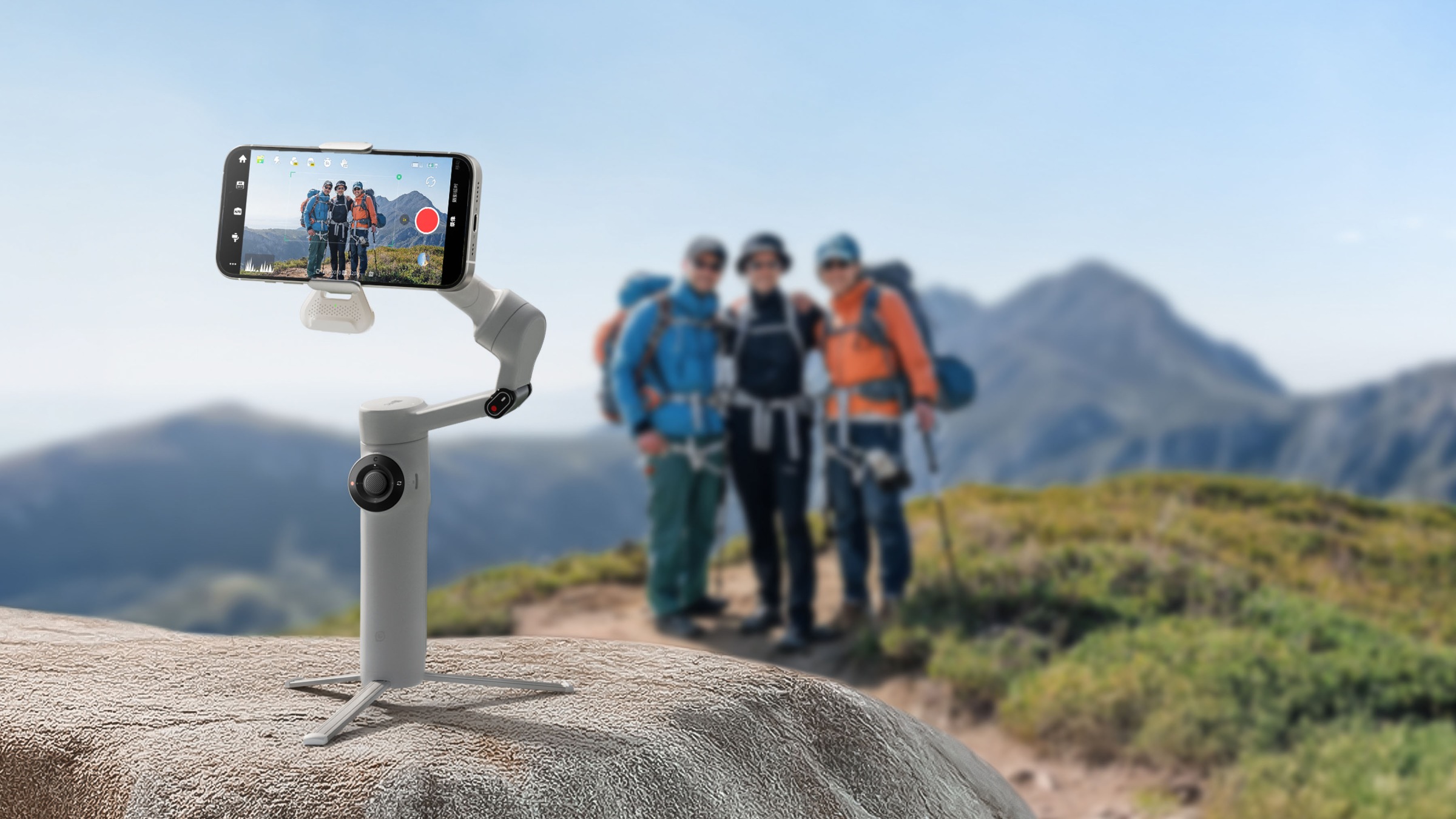 Insta360 Gimbal »Flow 2 AI Tracker Bundle«