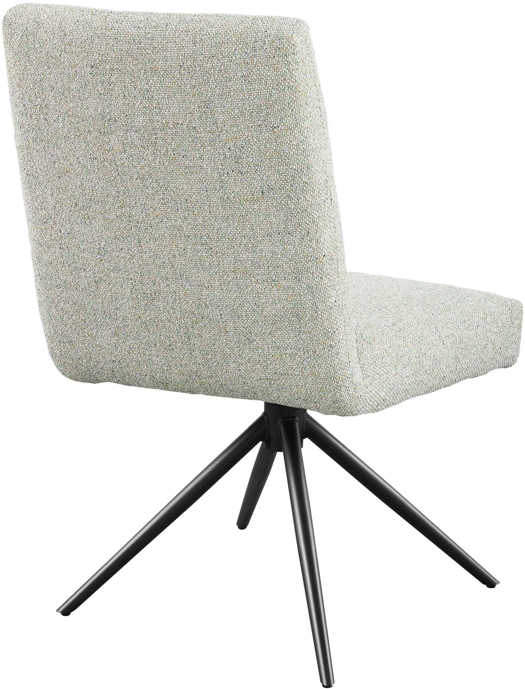 set one by Musterring Esszimmerstuhl »Tracy«, (Packung), Webstoff, 2er-Set, Stativgestell schwarz, Sitz aus Webstoff, B52 x T65 cm