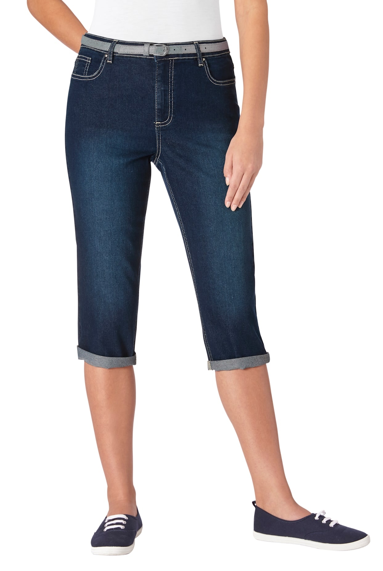 Caprijeans, (1 tlg.)