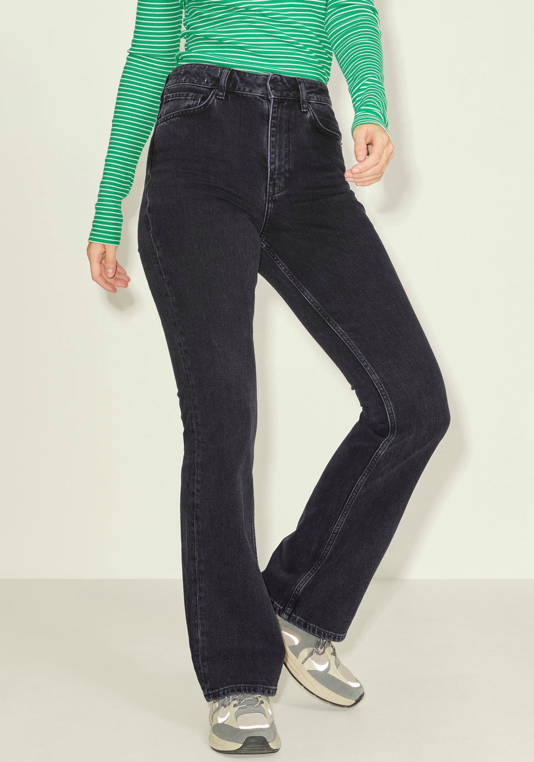 JJXX Bootcut-Jeans »JXTURIN BOOTCUT«, Used Effekt an den Nähten