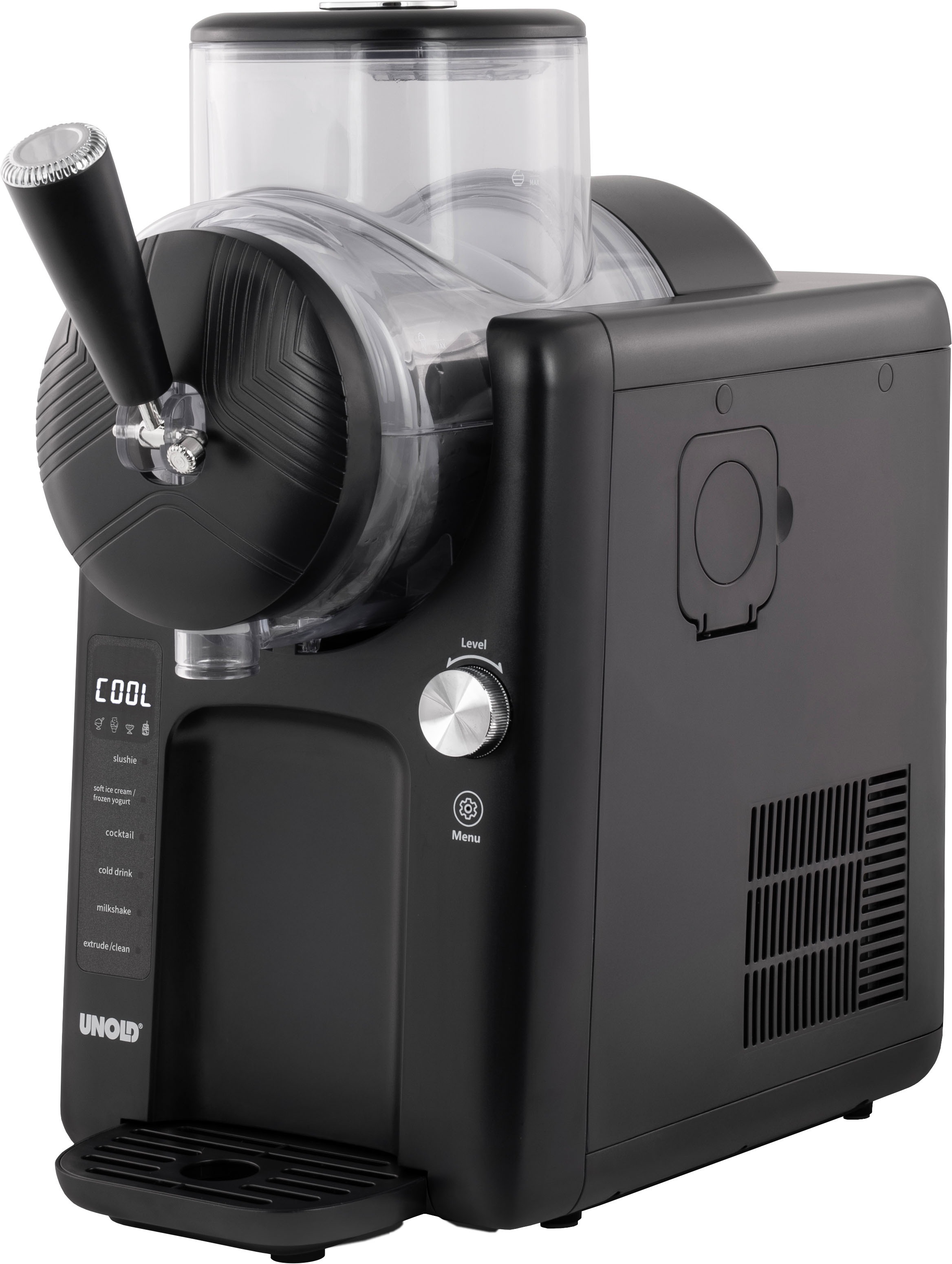 Unold Slush-Eismaschine »2in1 Slush- & Softeismaschine Sofie - Schwarz« 2 l 150 W