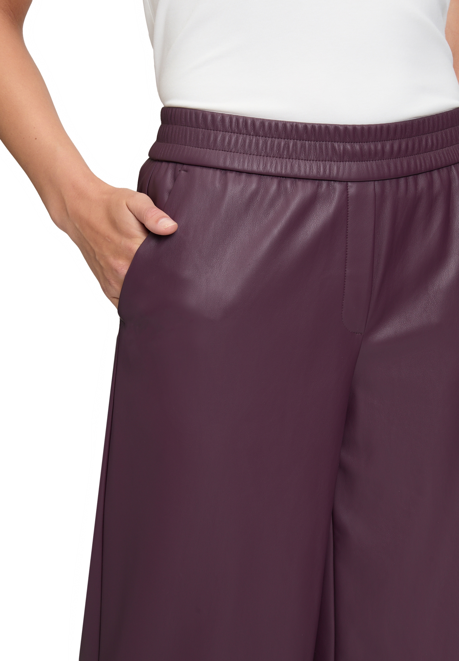 Betty&Co Schlupfhose »Schlupfhose mit weitem Bein«