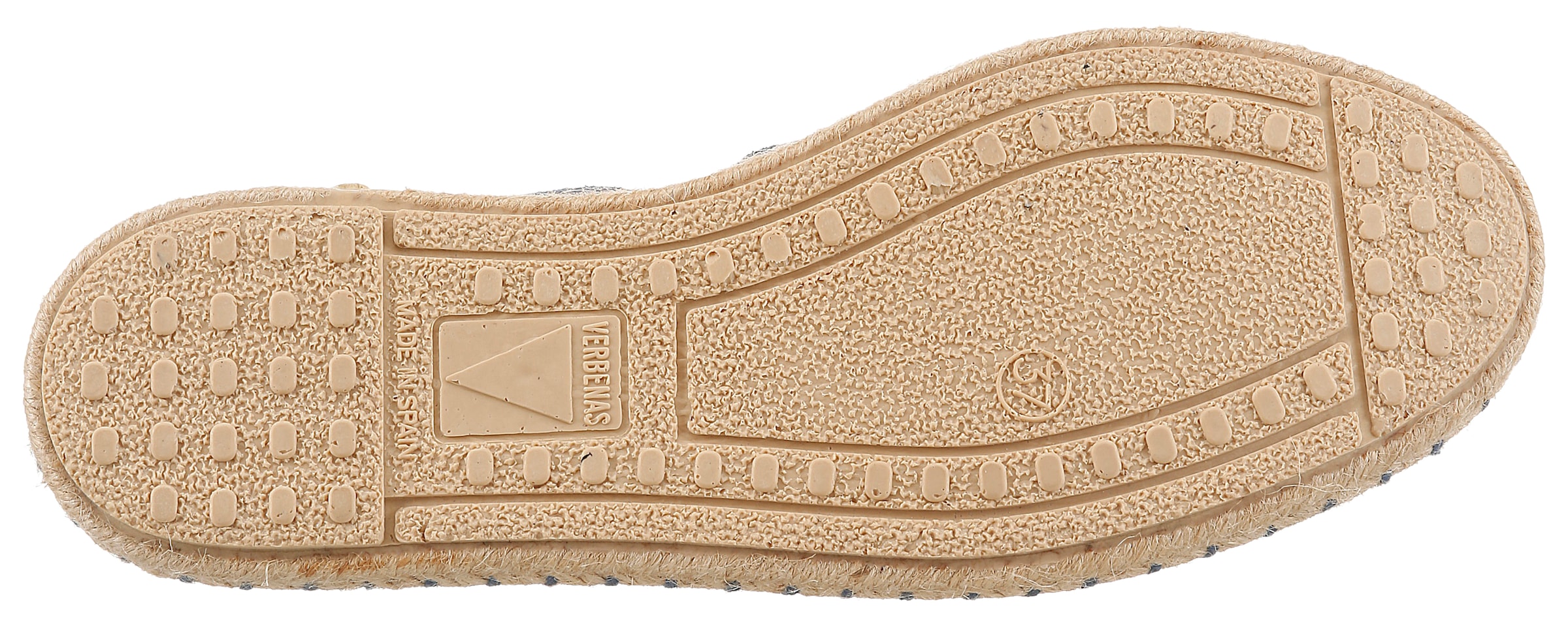 VERBENAS Espadrille »CARMEN SERRAJE«  , Schlupfschuh, Sommerschuh, Loafer mit typischem Jute-Rahmen