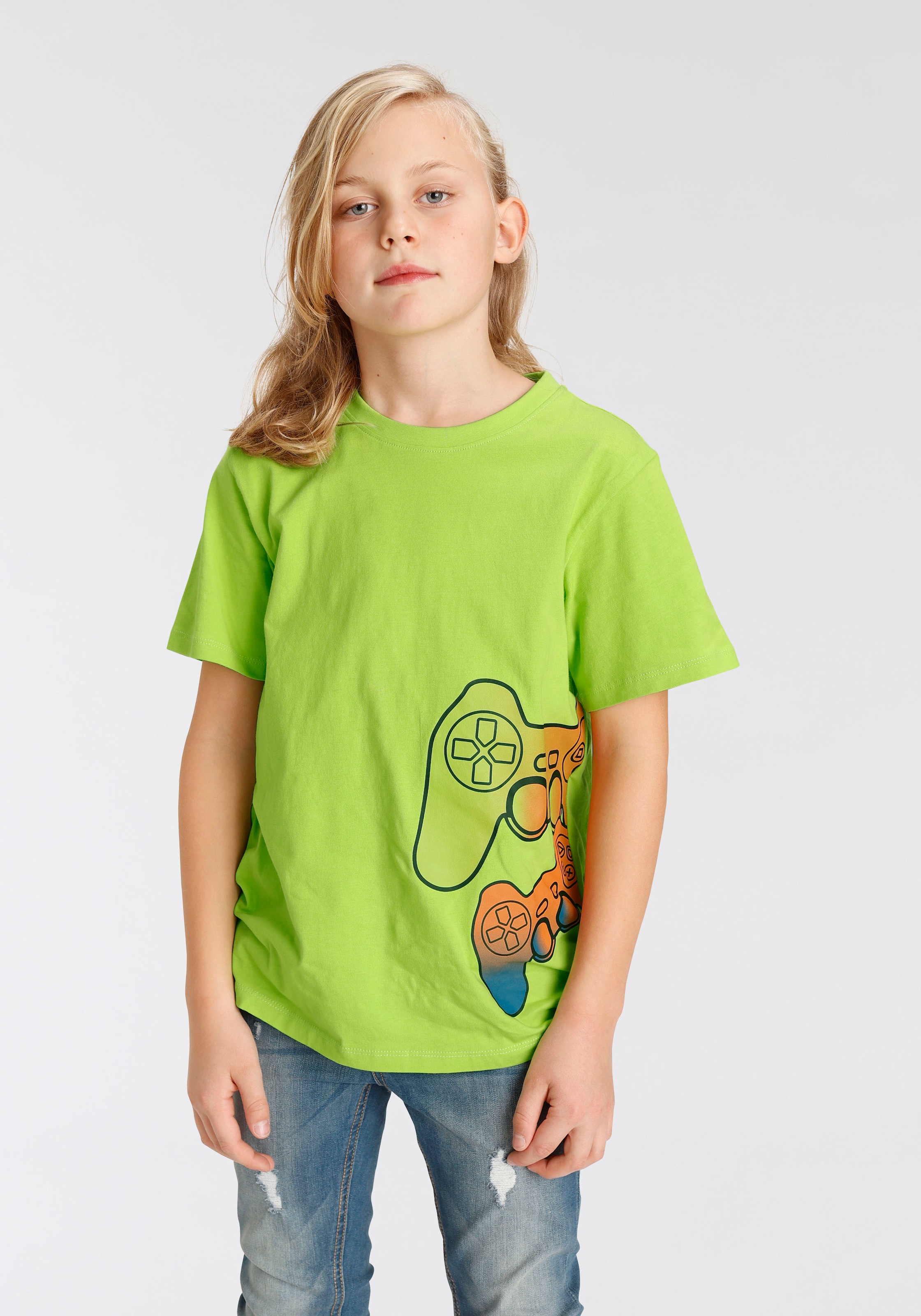 KIDSWORLD T-Shirt »GAMER«, (Packung, 2 bei kaufen OTTO tlg.)
