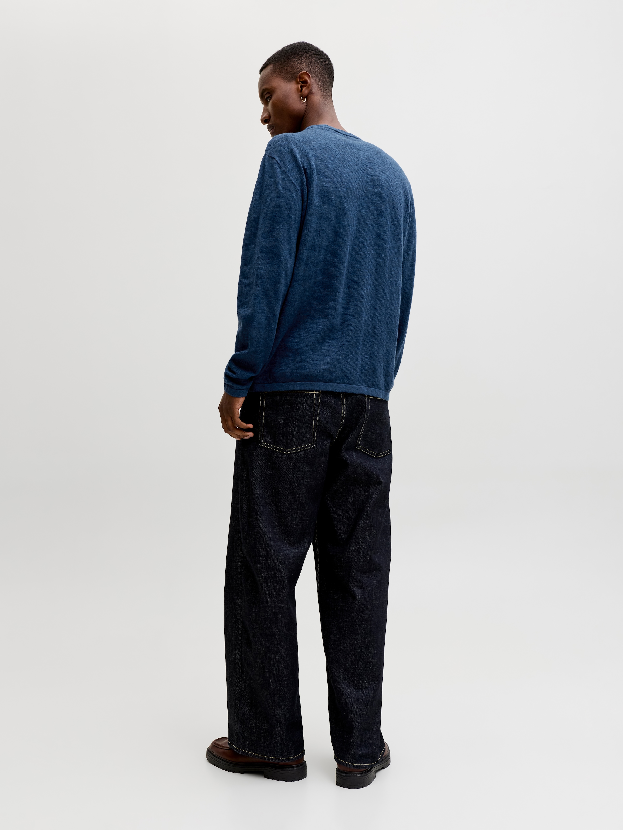 Jack & Jones Rundhalspullover »JJESUMMER KNIT CREW NECK SN« mit Rundhalsausschnitt