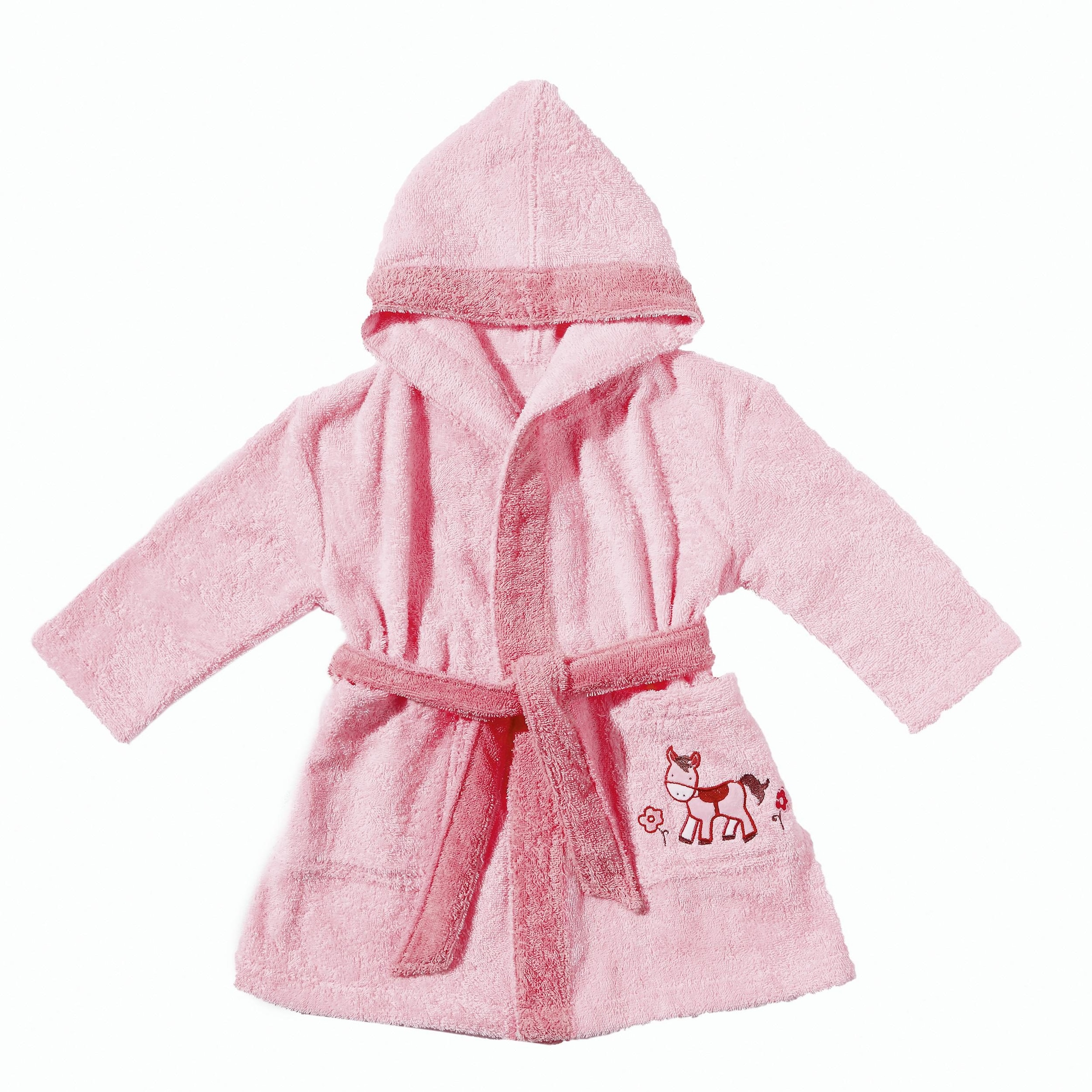 Egeria Babybademantel Kapuze (1 Cotton St.), kleiner Online-Shop im und Organic »Pony«, mit OTTO Stickerei,