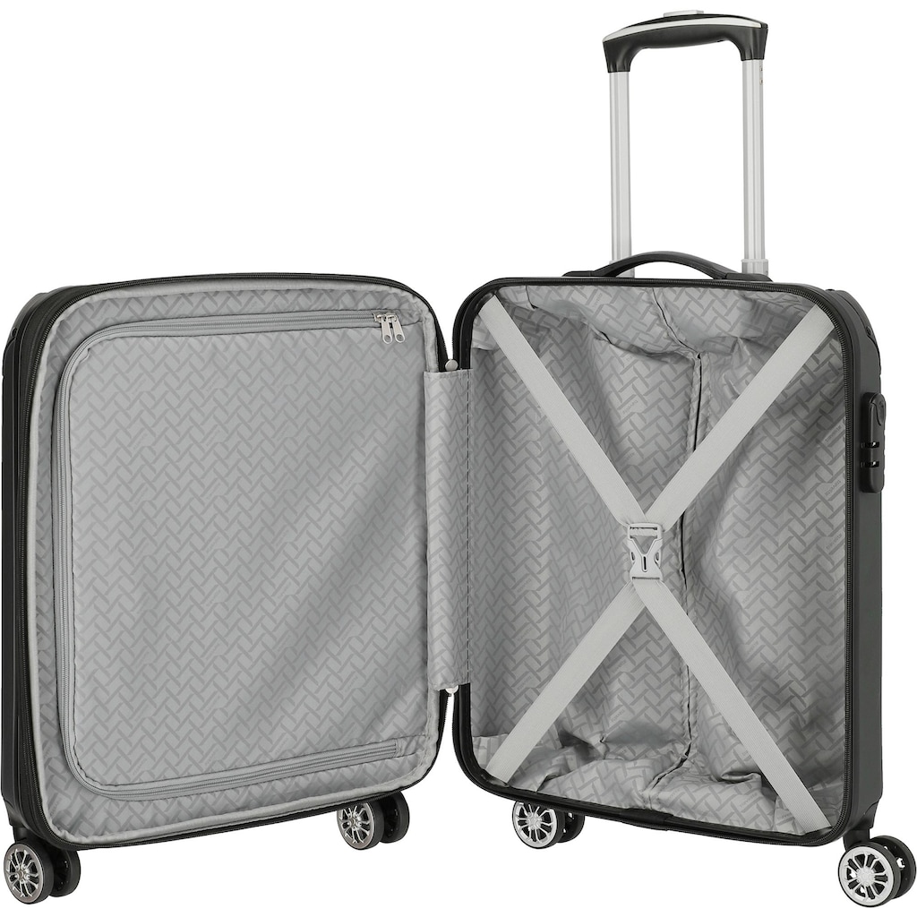 travelite Trolleyset »CITY 4w L/M/S«, (3 tlg.)