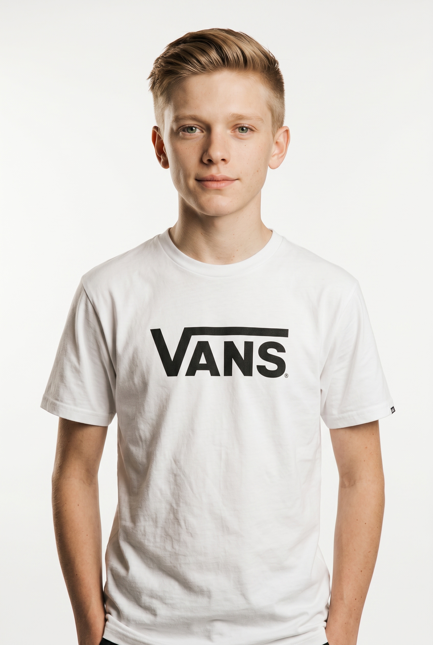 Vans T-Shirt »STRETCH LOGO SS« Kurzarm, für aktive Children, aus Baumwolle