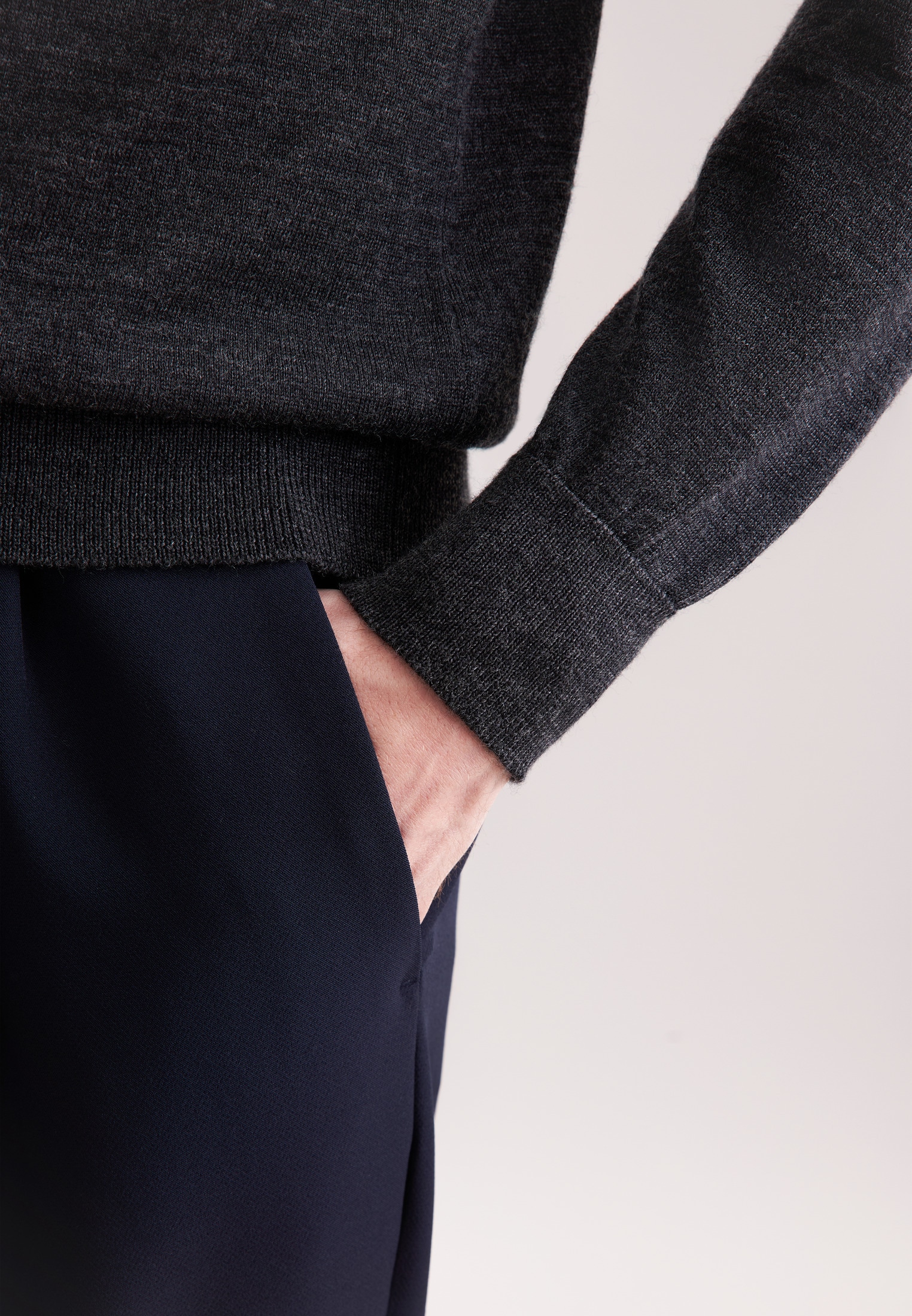 seidensticker Strickpullover »Schwarze Rose«