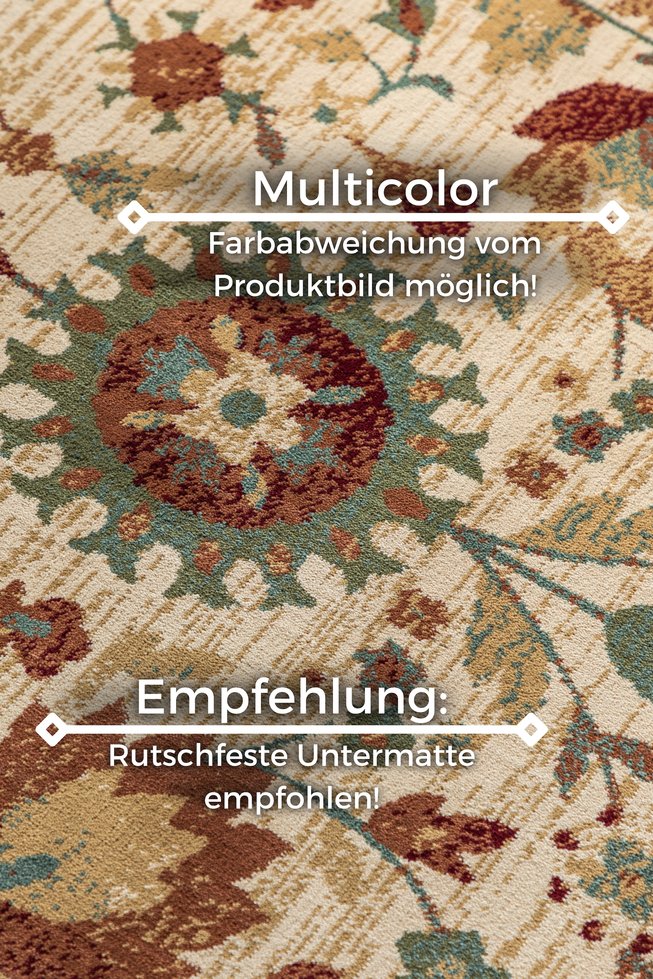 NOURISTAN Läufer »Farsi«, rechteckig, 8 mm Höhe, Orient Optik, strapazierfähig, pflegeleicht, robust