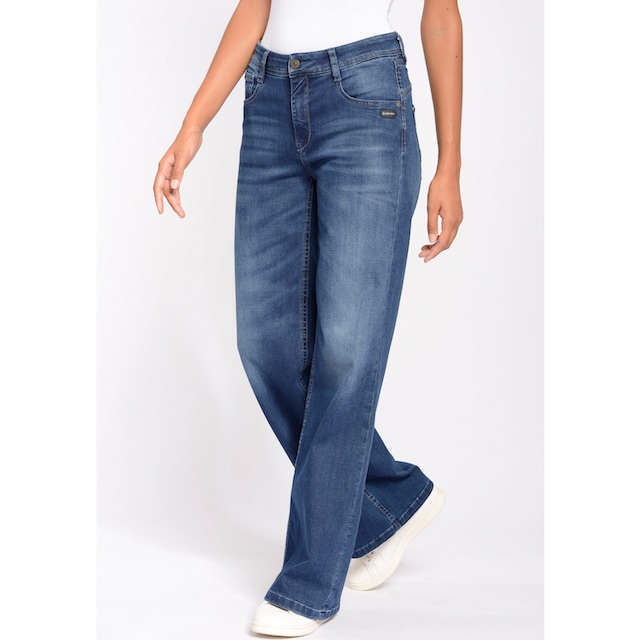 Passform OTTO Elasthan Jeans »94AMELIE mit perfekte online die GANG WIDE«, bei Weite für