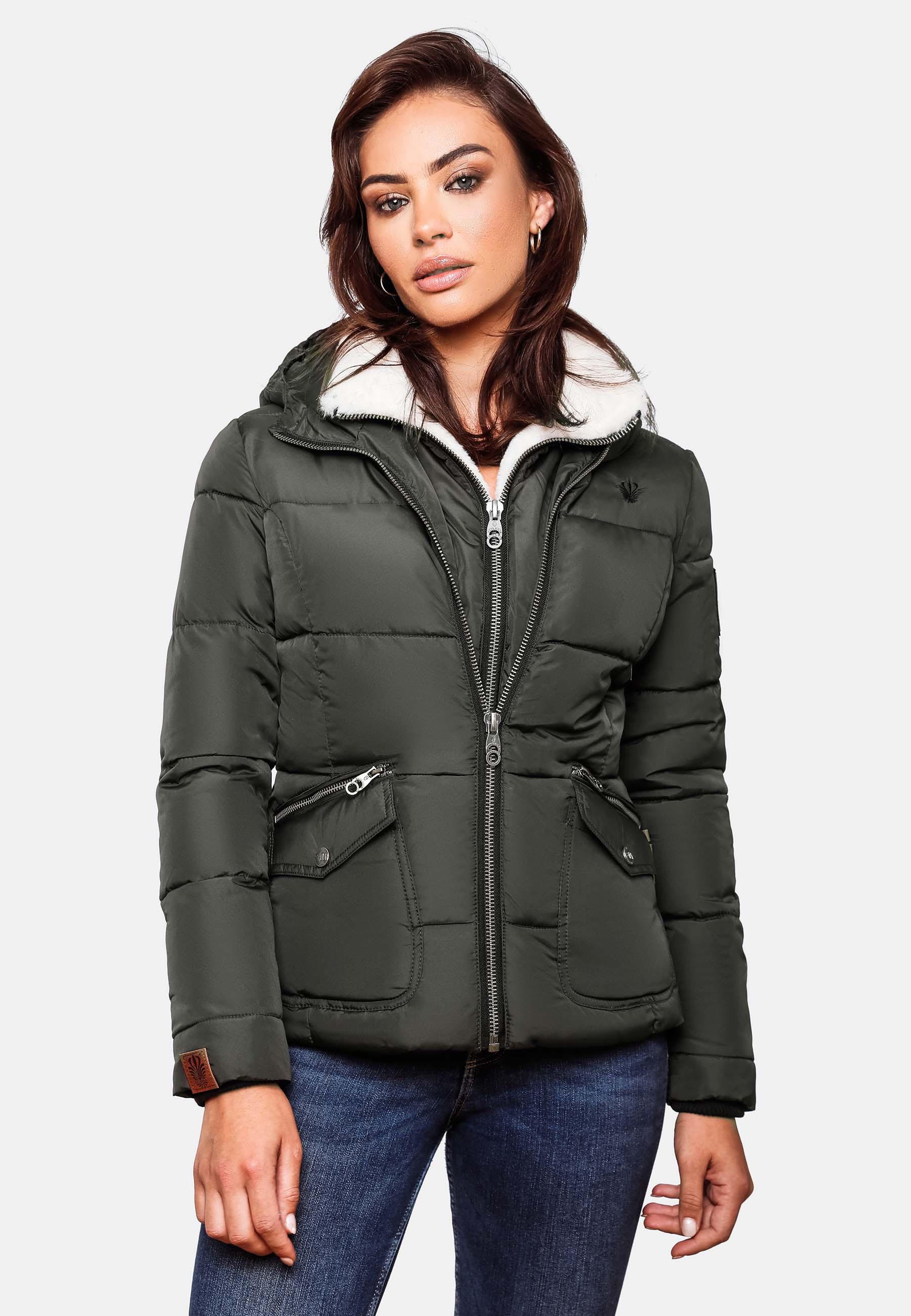 Navahoo Winterjacke »Winterjacke Megan«, mit Kapuze