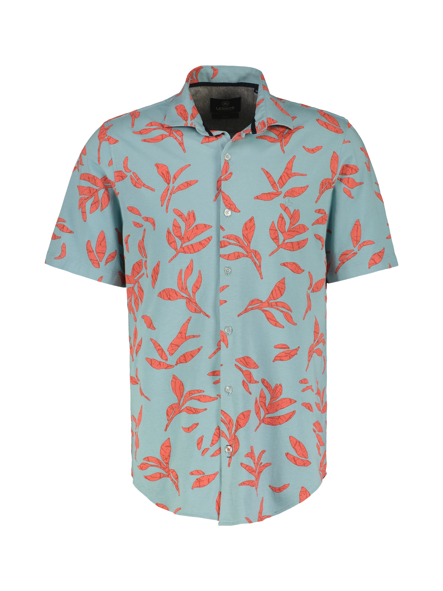 LERROS Kurzarmhemd »LERROS Kurzarmhemd mit floralem Print«