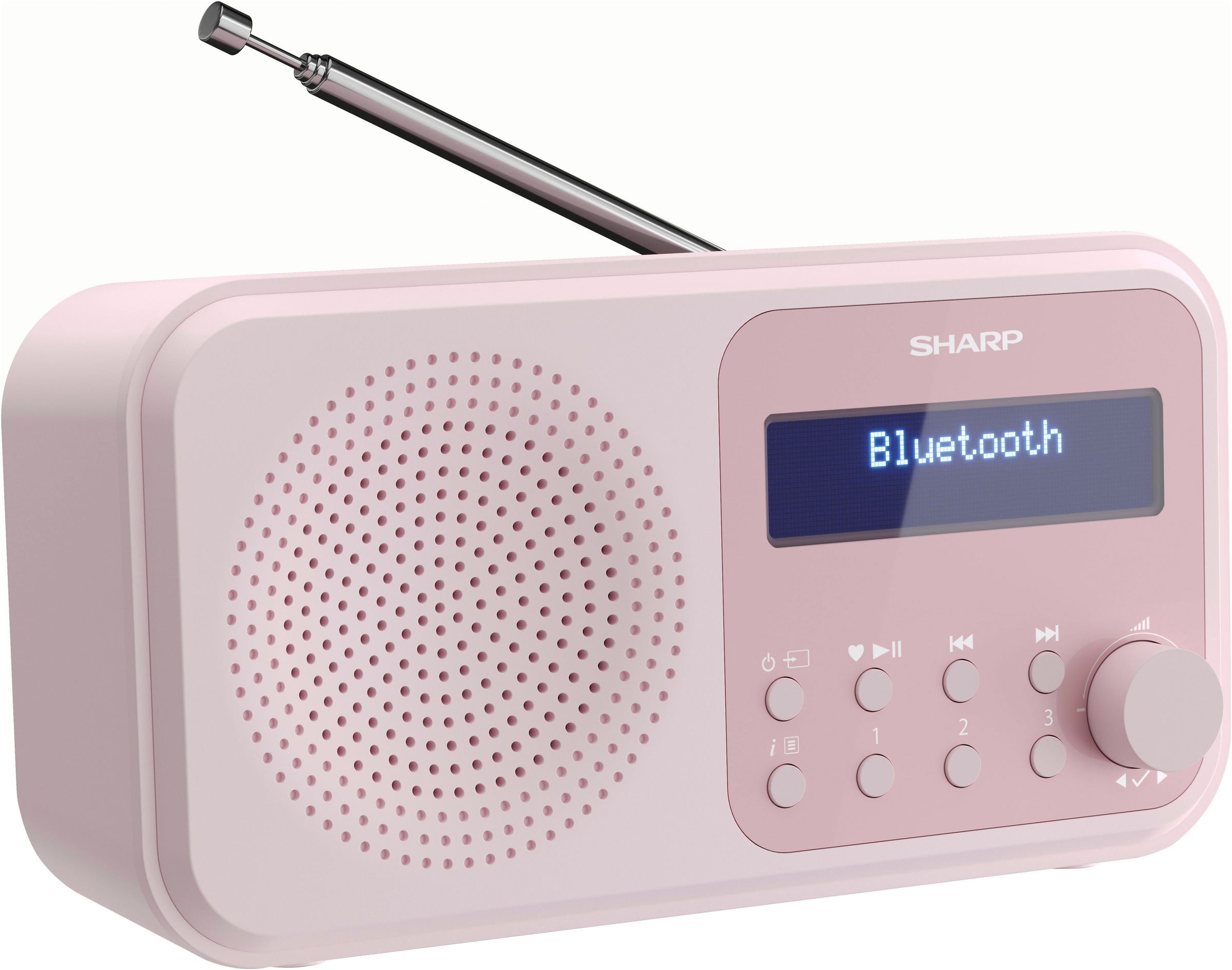 Sharp Radio »DR-P420«, (Bluetooth-A2DP Bluetooth-AVRCP Bluetooth Digitalradio (DAB+)-FM-Tuner mit RDS 2 W)