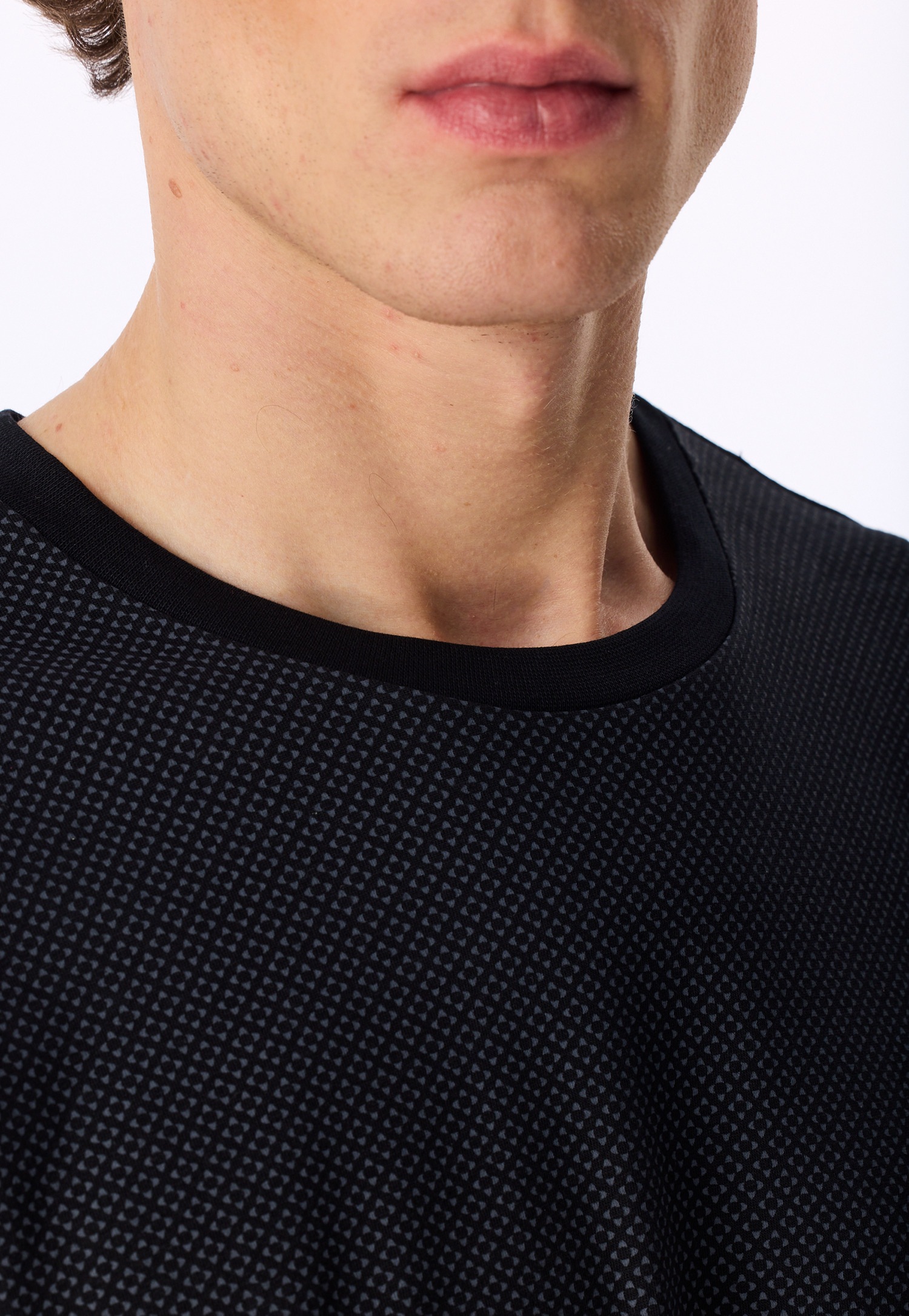uncover by SCHIESSER Schlafanzug »Uncover Nightwear« 2 tlg. Langarm, Rundhals-Ausschnitt, Single Jersey-Qualität, weich