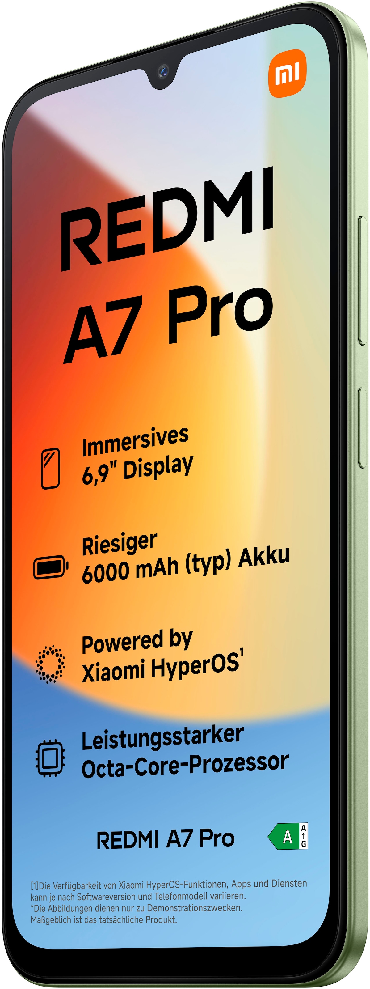 Xiaomi Smartphone »REDMI A7 Pro 4G 4+128GB« Palm Green