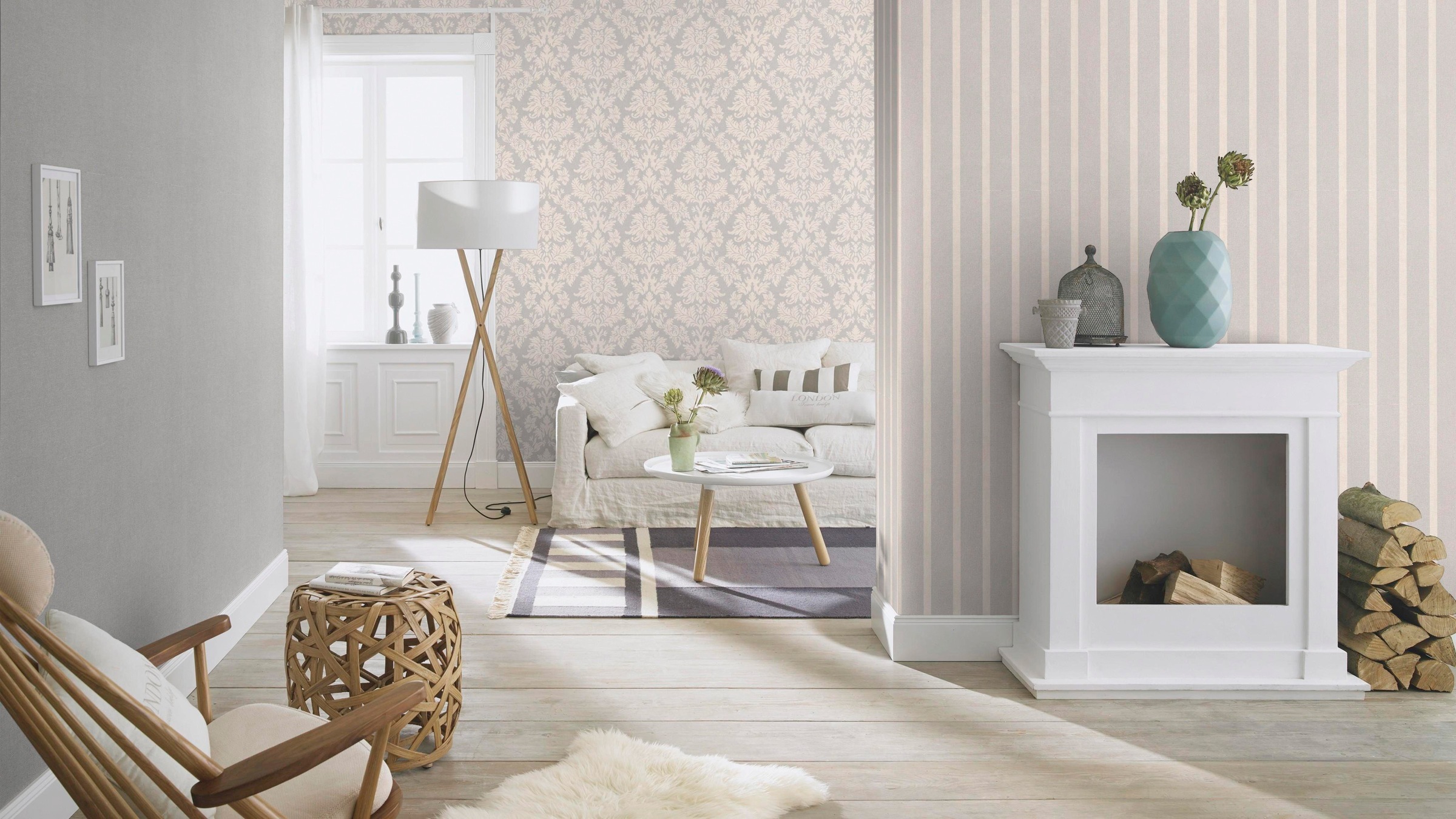 Rasch Vinyltapete »Wall Textures 2020 Vol. IV« Strukturmuster | uni geprägt