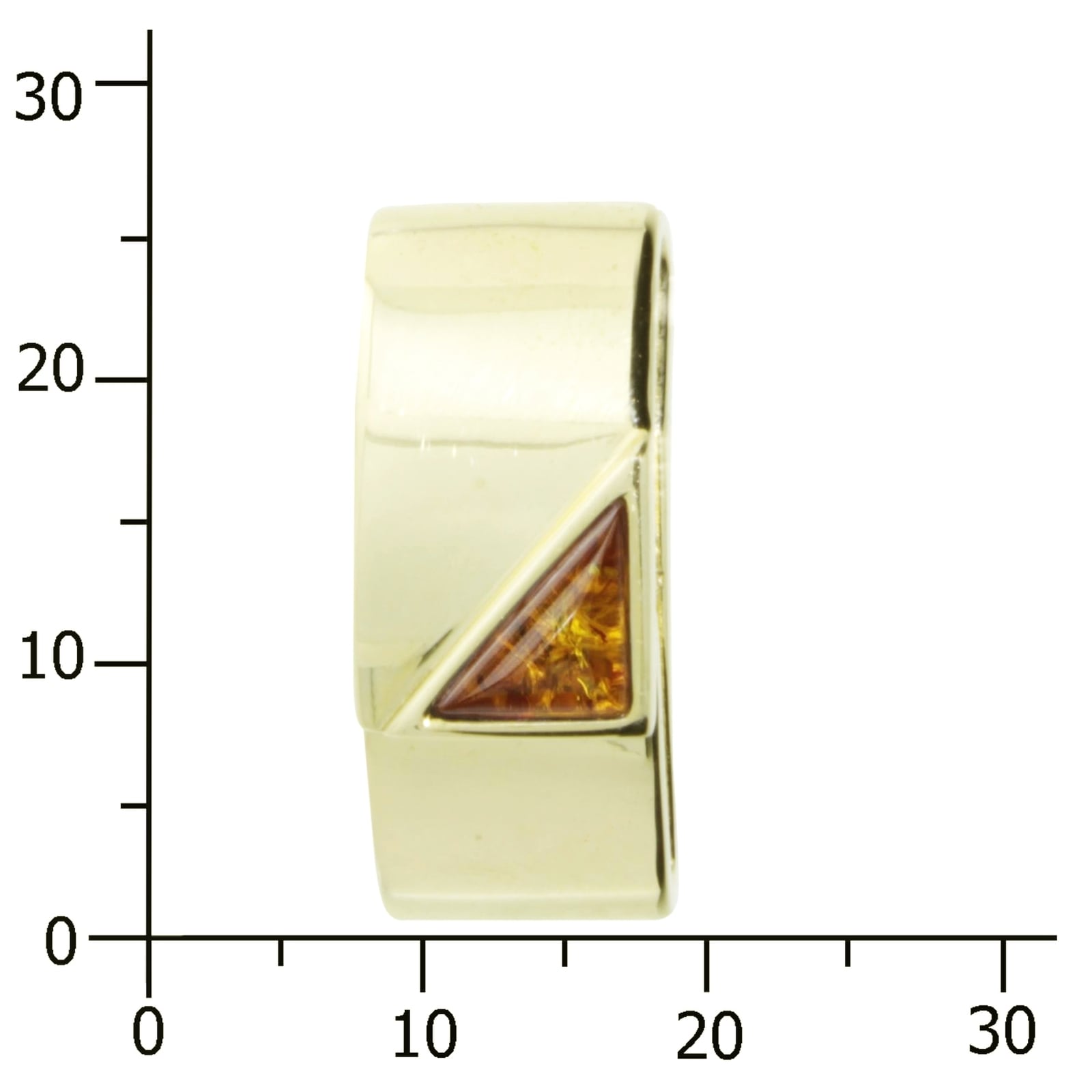 OSTSEE-SCHMUCK Kettenanhänger »- Gleiter-Karla - Gold 333/000 - Bernstein«