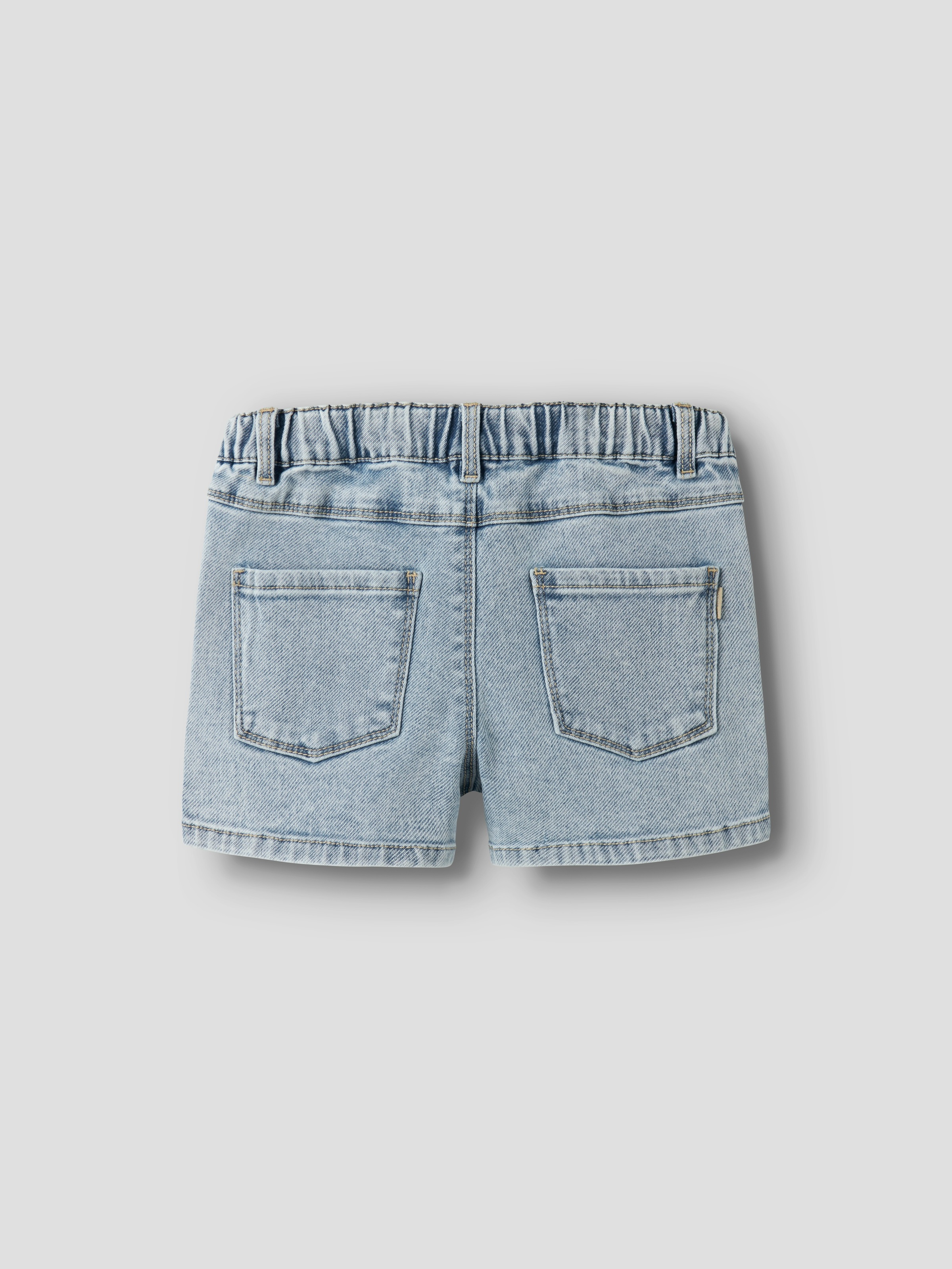 Name It Jeansshorts »NMFROSE MOM DNM SHORTS 1140-GY« Baumwollmischung, Denim, mit Stretch, leichter Used Look