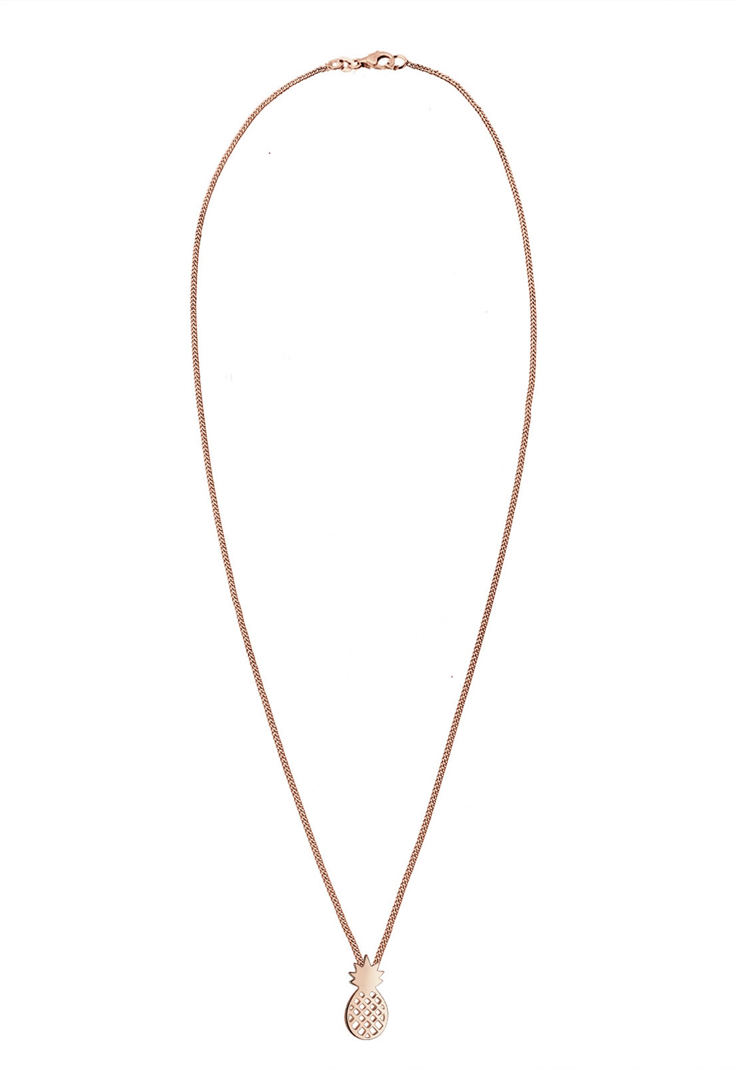 Elli Kette mit Anhänger »Halskette Ananas Frucht 925 Sterling Silber«