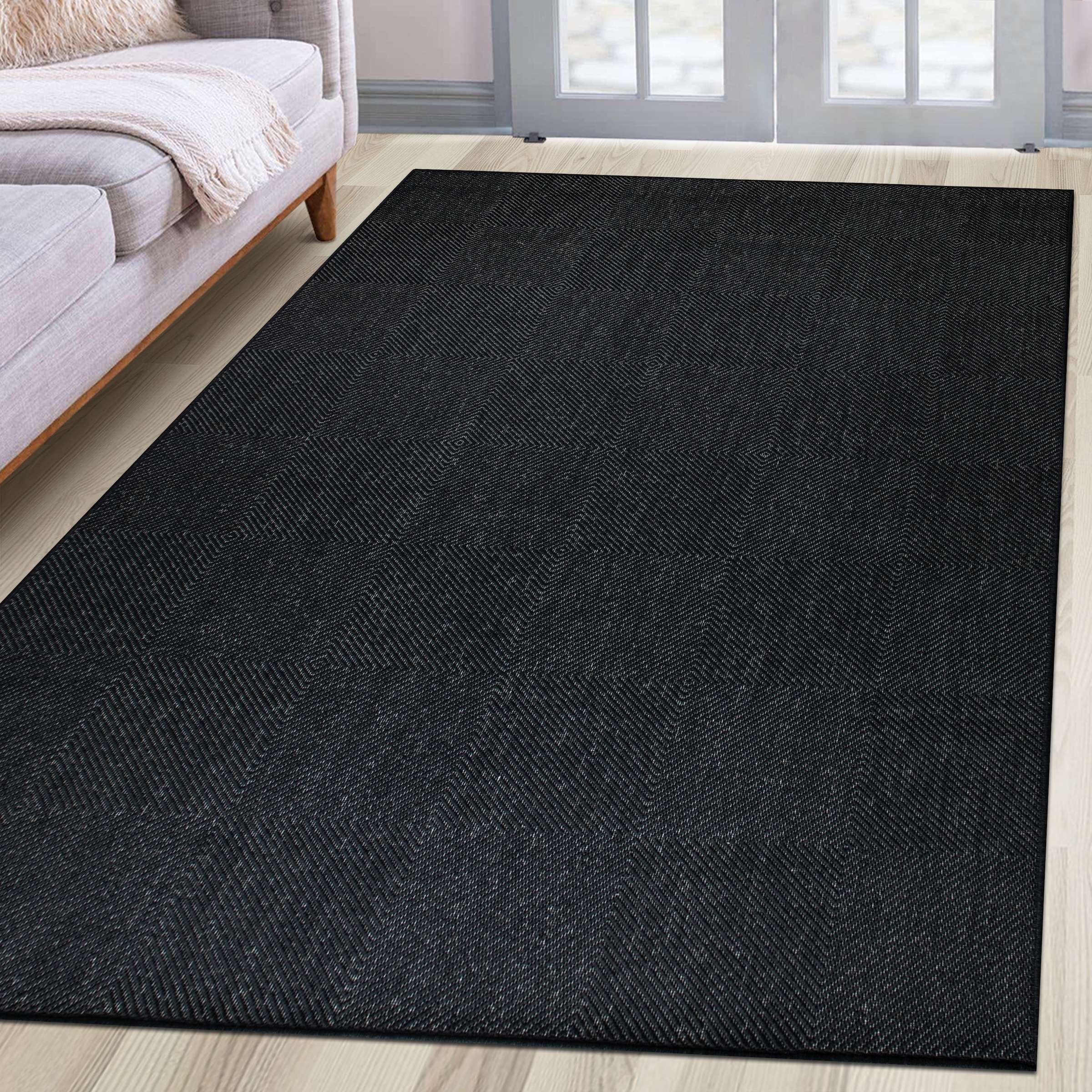OTTO home Teppich »Anna, auch als Läufer erhältlich« rechteckig 3 mm Höhe In- und Outdoor geeignet, Sisal-Optik, Wetterfest & UV-beständig