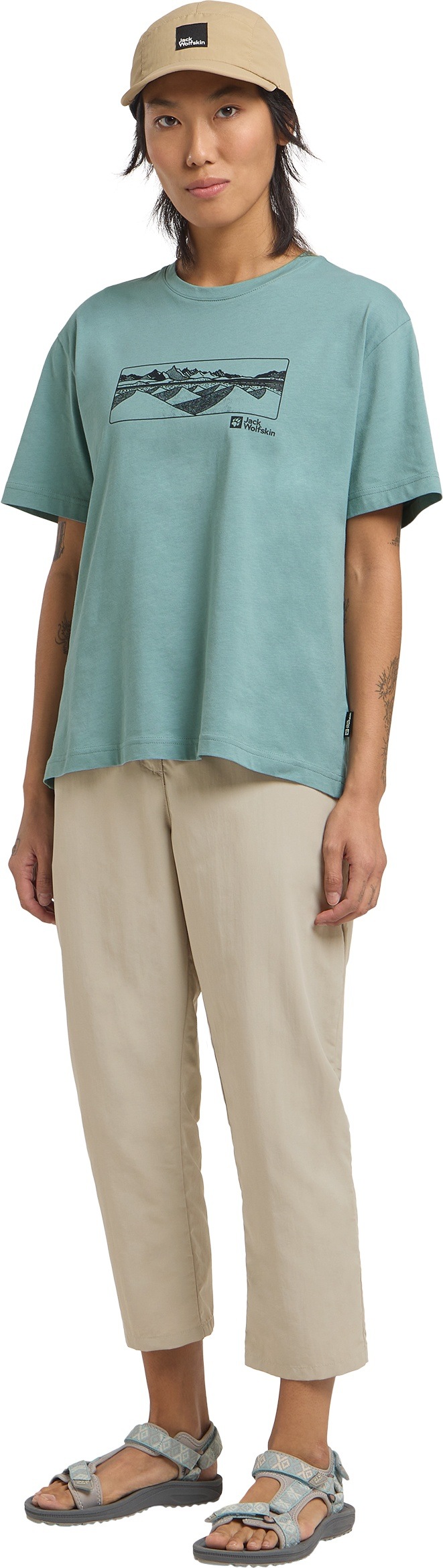 Jack Wolfskin Outdoorhose »TIHAMA 7 8 PANTS W«