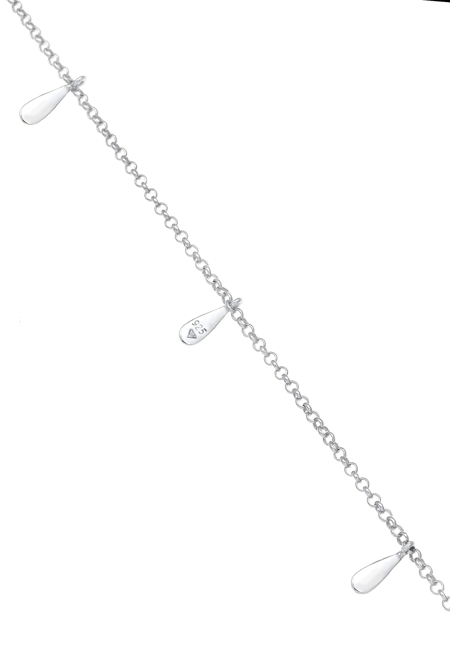 Elli Choker »Halskette Choker Kette Kurz Tropfen Geo 925 Silber«