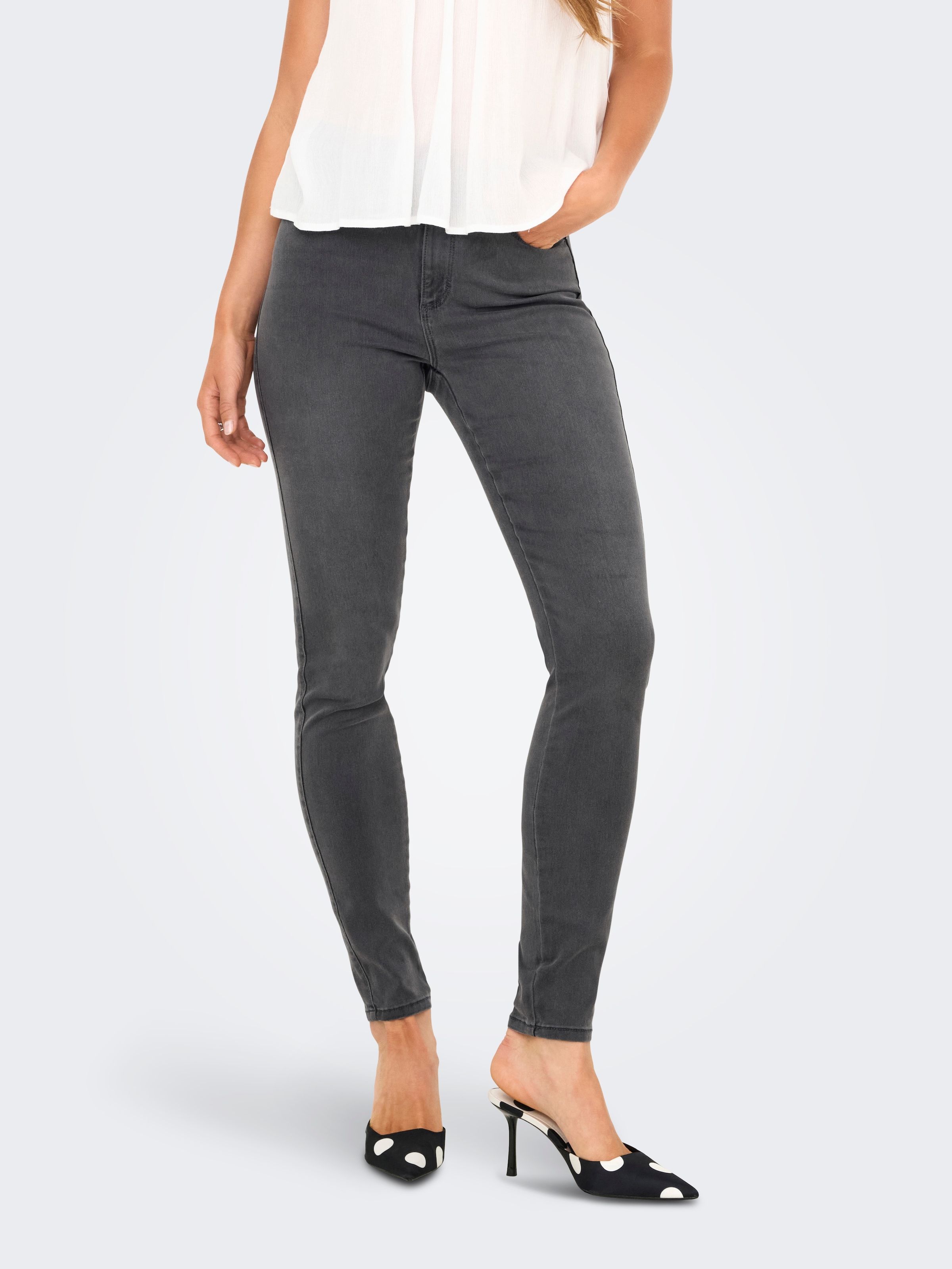 ONLY Skinny-fit-Jeans »ONLRAY HIGH WAIST SKINNY DNM BOX«