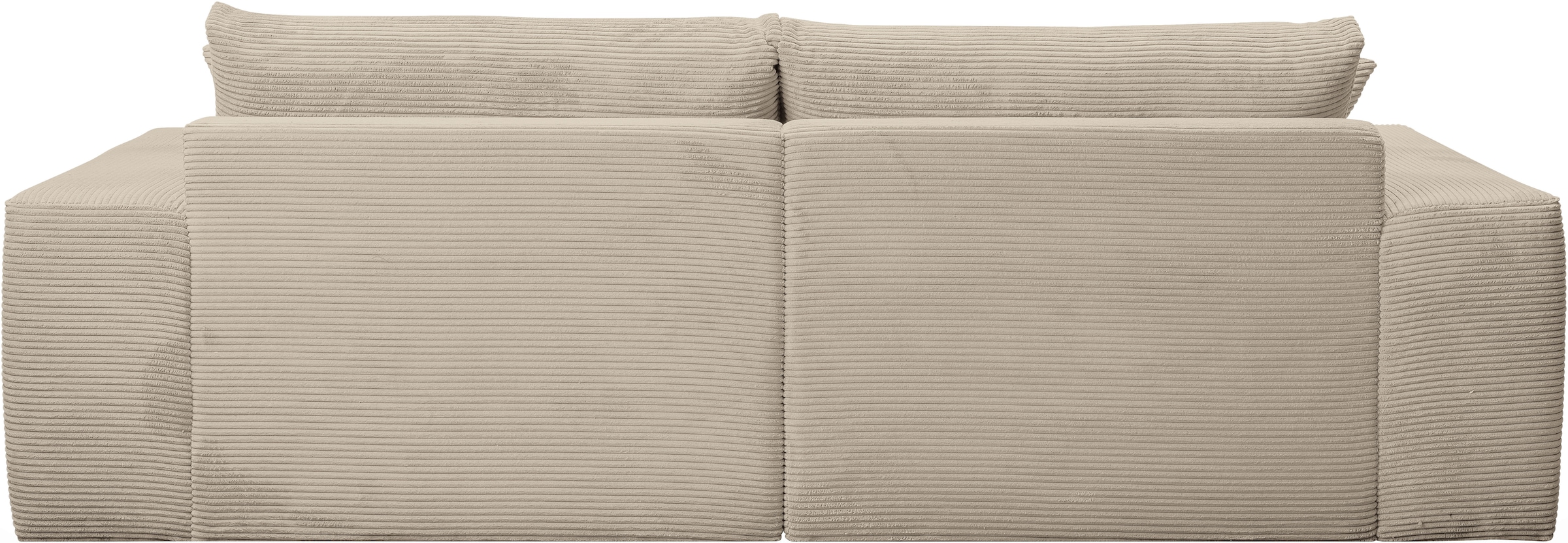 WERK2 Big-Sofa »Rozzana Mega Sofa mit viel Platz, aktuelle Bezüge. Breite 246cm«, mit losen Rückenkissen
