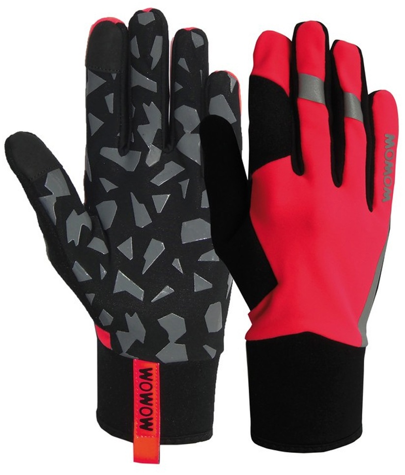 Wowow Fahrradhandschuhe »Early Fog« 2 Stk. tlg. in rot, Größe M