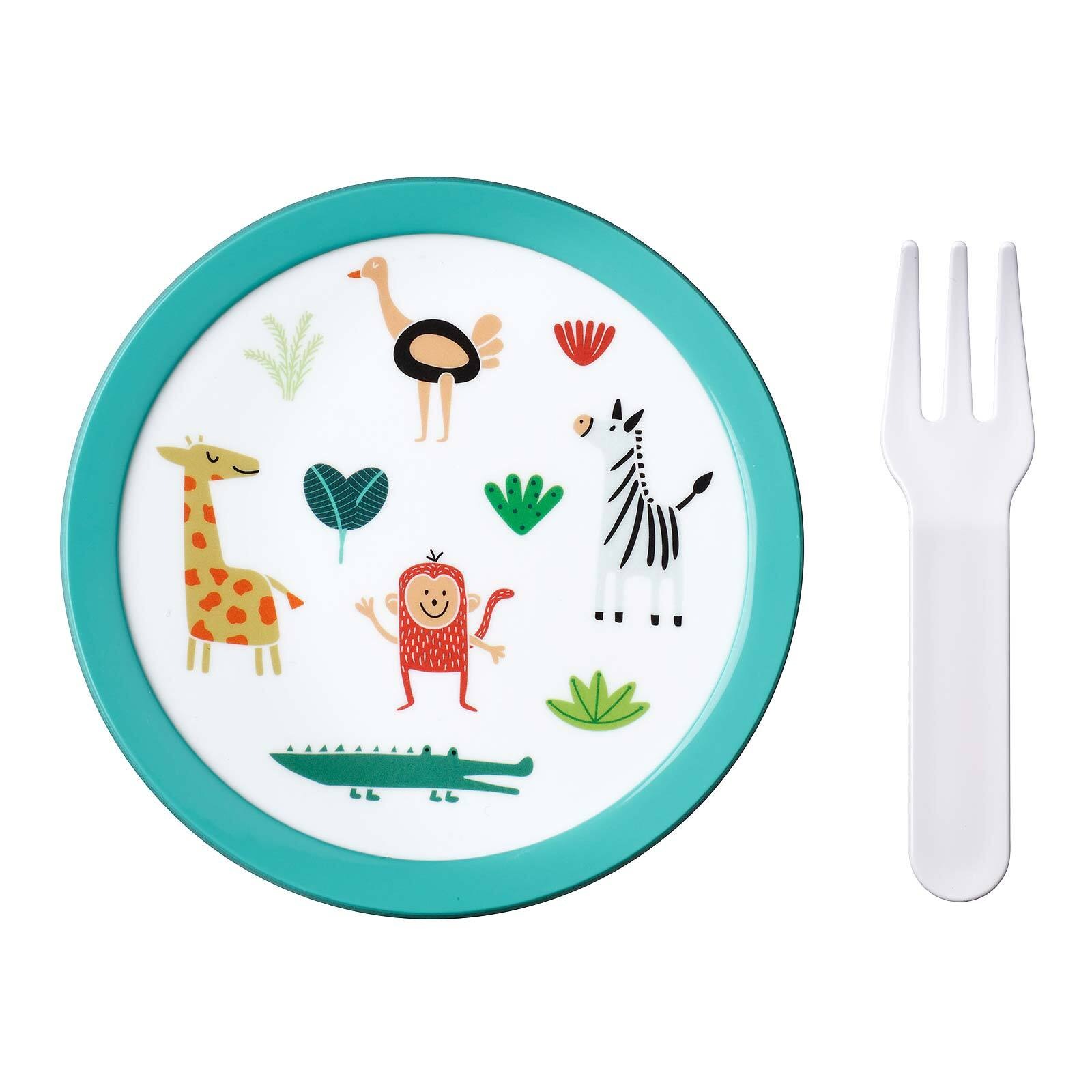 Mepal Lunchbox »Fruchtbox mit Gabel Campus 300 ml«, (1 tlg.)