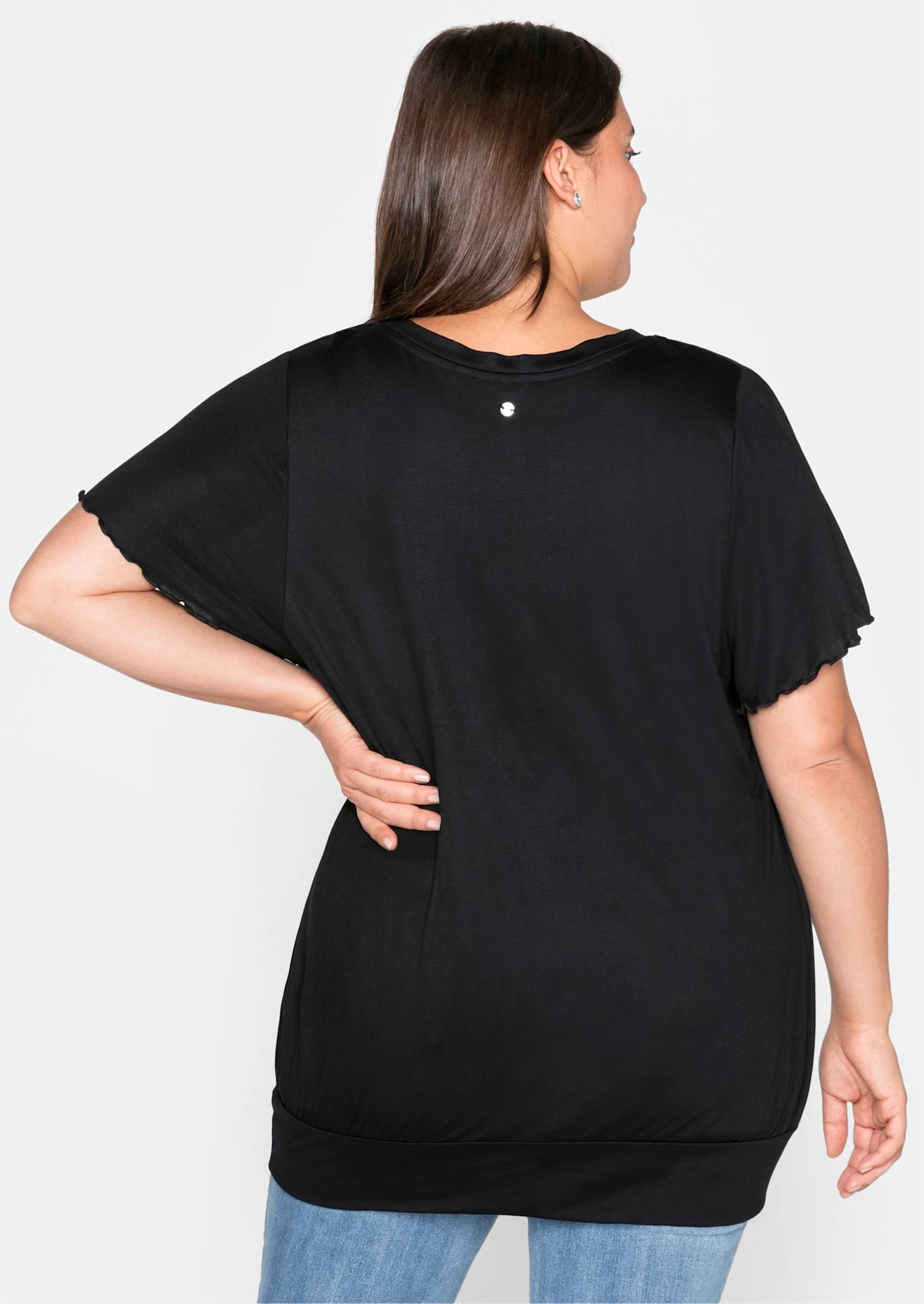 Sheego T-Shirt »T-Shirt«, (1 tlg.)