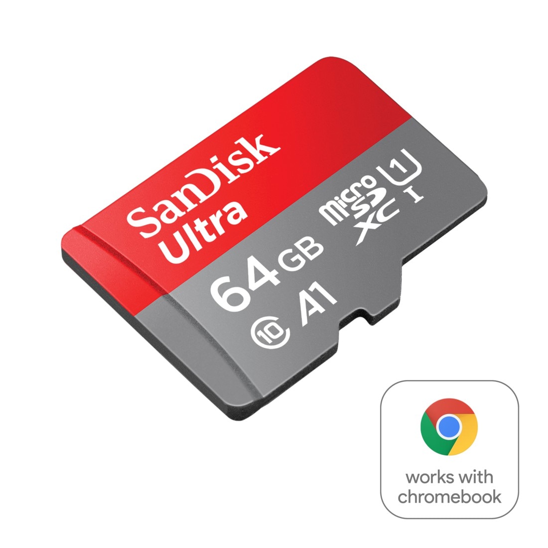 Speicherkarte »microSDXC Ultra, + SD-Adapter für Chromebooks«, (Class 10 140 MB/s...