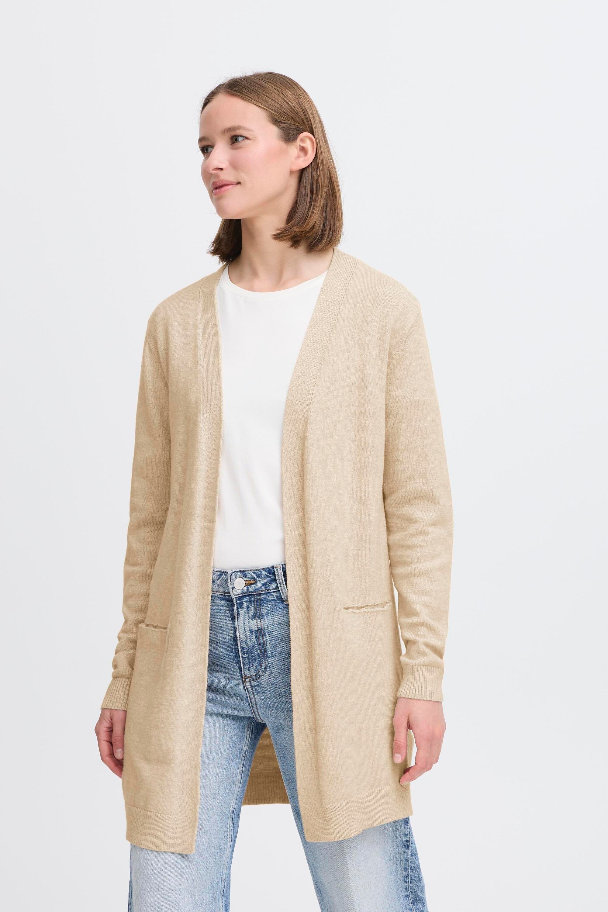 b.young Strickjacke »Damen Langarm BYNONINA«
