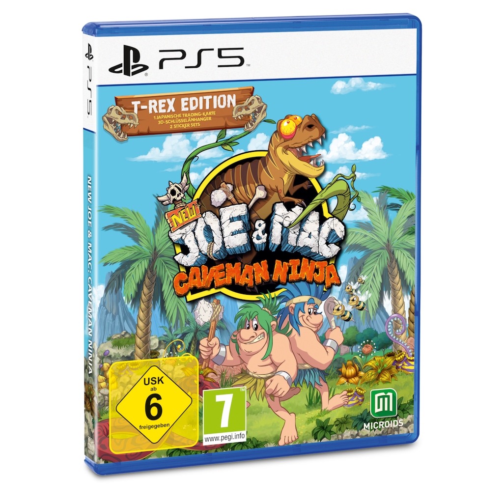 Astragon Spielesoftware »New Joe & Mac: Caveman Ninja - T-Rex Edition«, PlayStation 5