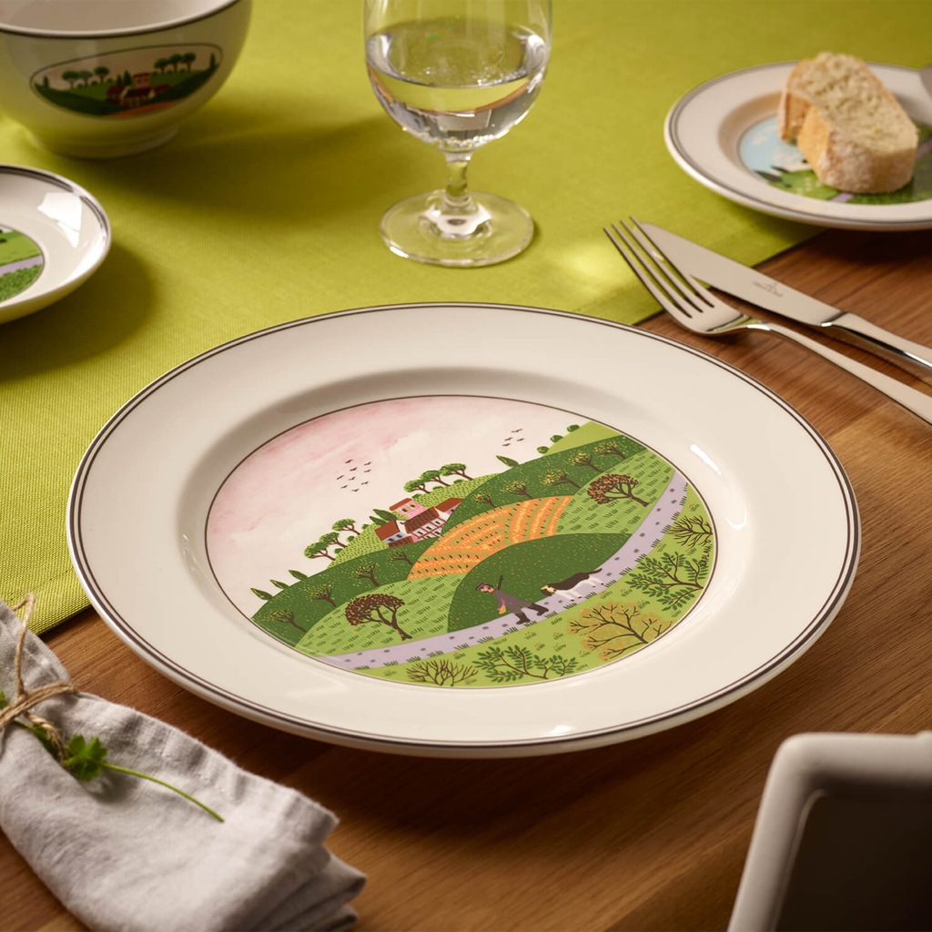 Villeroy & Boch Speiseteller »Speiseteller Jäger Design Naif ø 27 cm bunt«