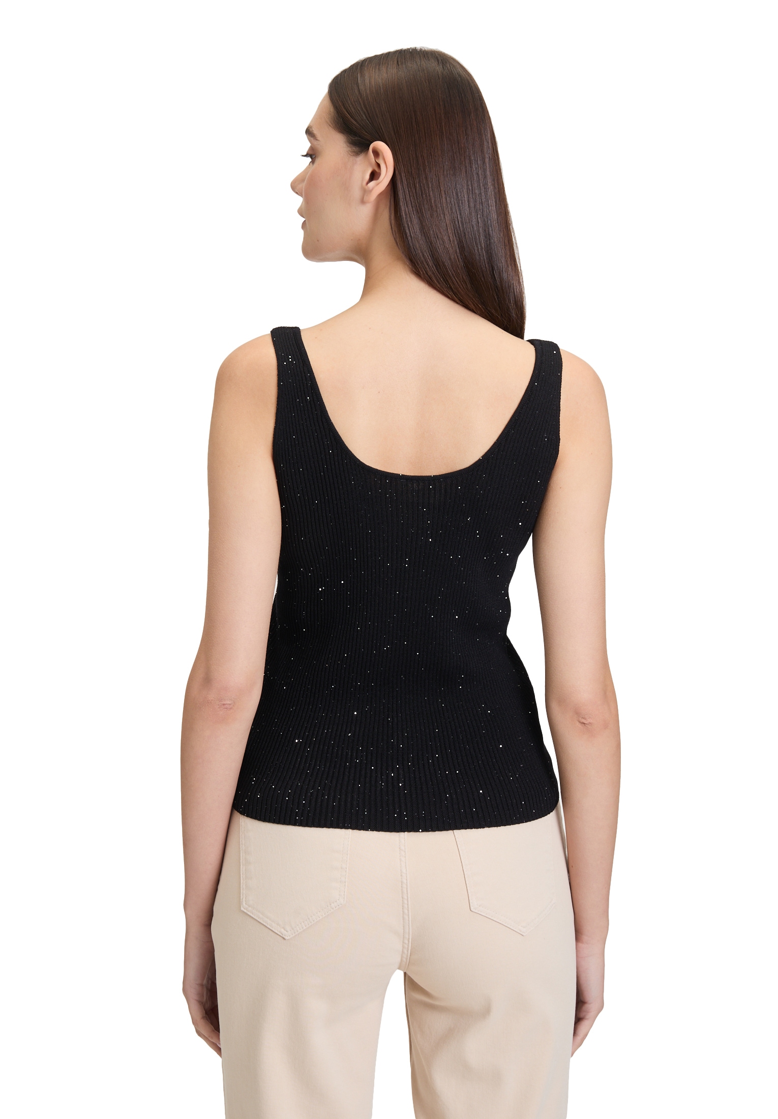 Cartoon Stricktop »Strick-Top im Glitzer-Look«