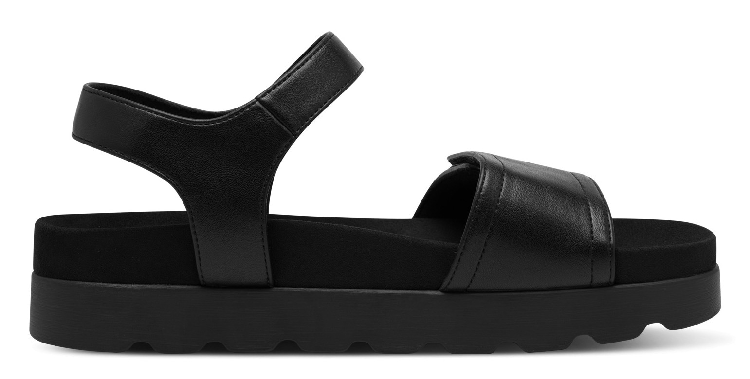 Tamaris Keilsandalette, Plateau, Sommerschuh, Riemchensandale mit Klettverschlüssen