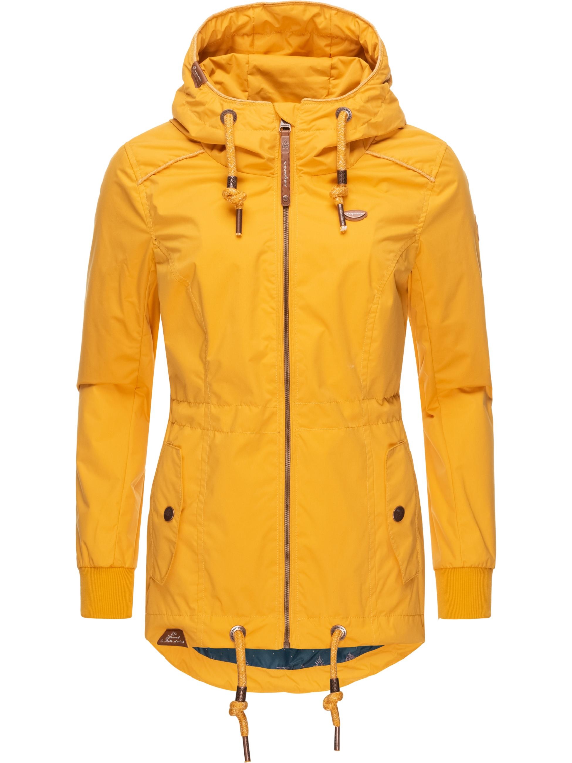 Ragwear Outdoorjacke »Übergangsjacke Danka«, mit Kapuze, Wasserdichte Übergangsjacke mit großer Kapuze