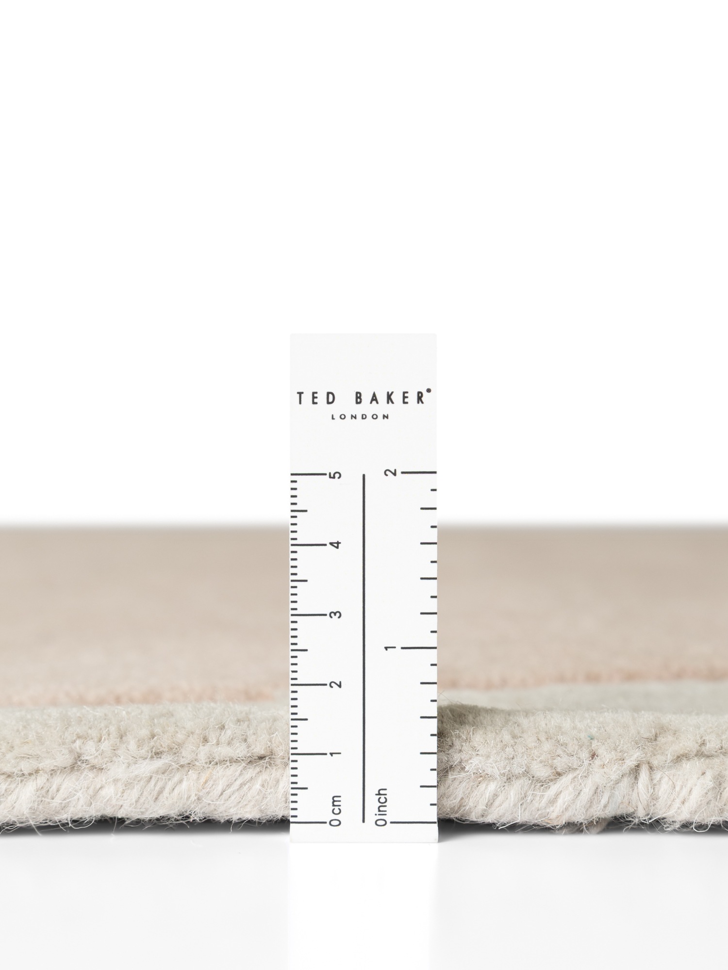 Ted Baker Wollteppich »Savile« rechteckig 17 mm Höhe Wolle, Naturteppich, Handgemacht, Wohnzimmer, Schlafzimmer, bunt