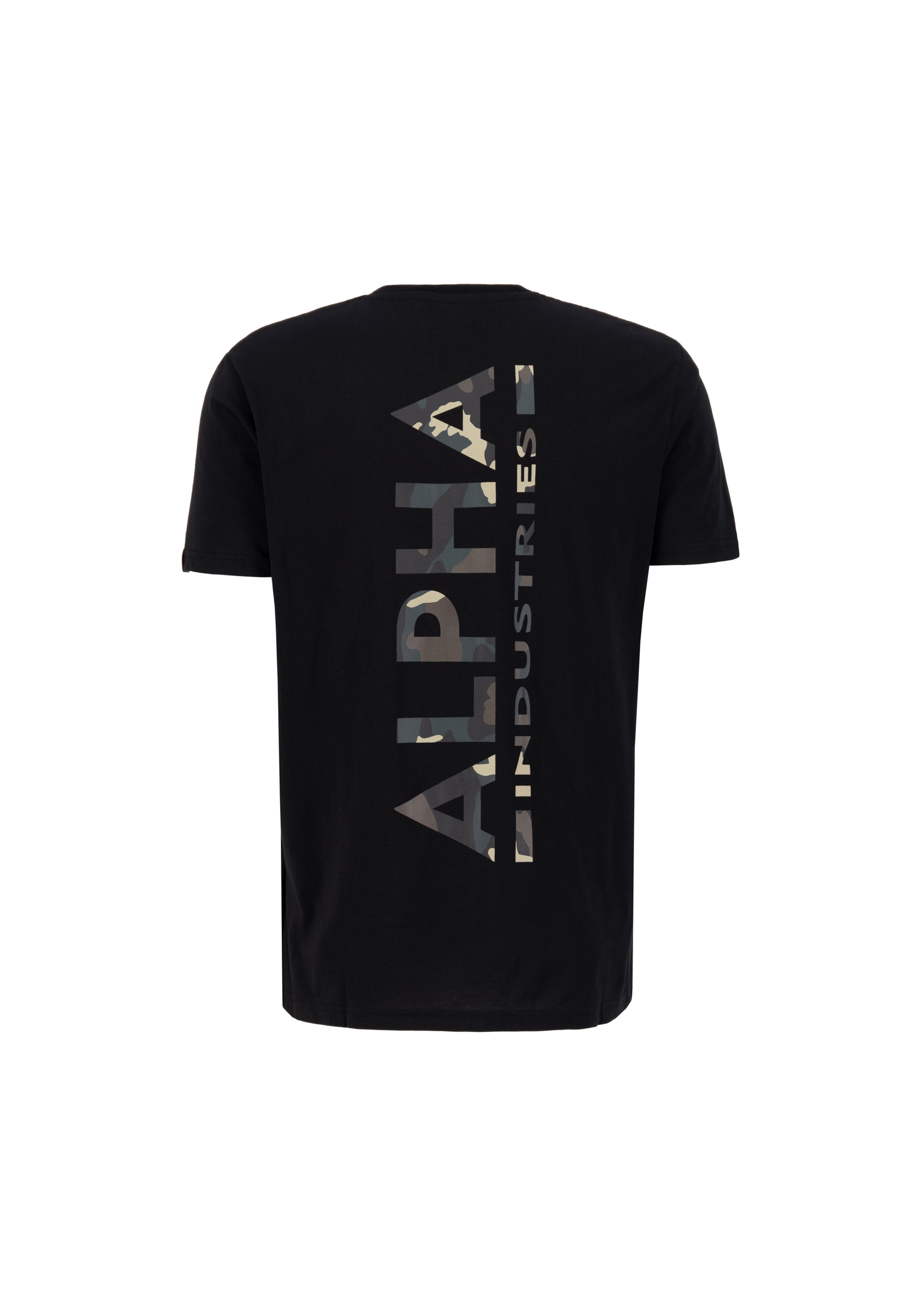 T-Shirt »Alpha Industries Men - T-Shirts Backprint T Camo Print«