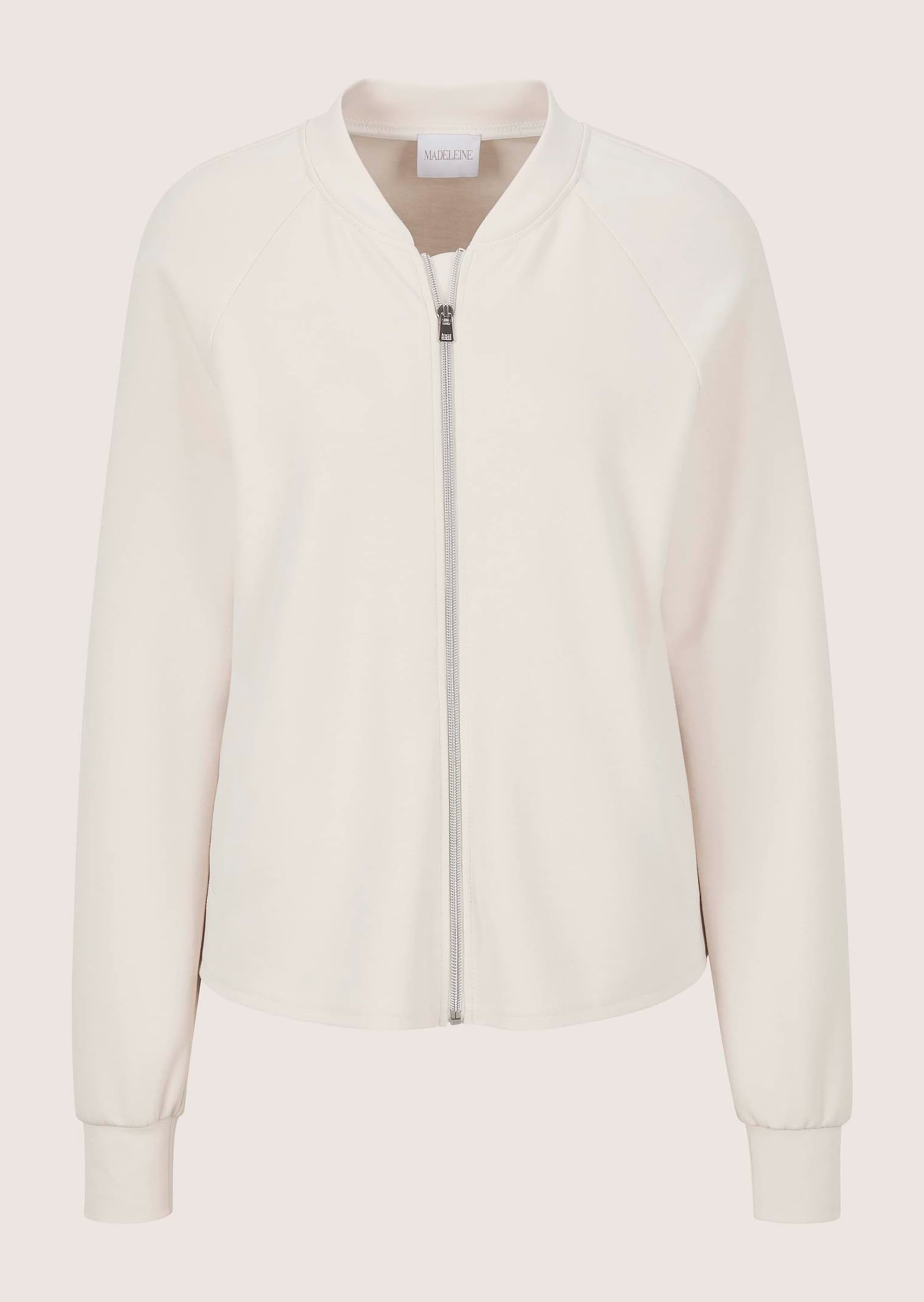 MADELEINE Kurzjacke »Jerseyjacke Basicjacke mit Blousonkragen« Blousonkragen