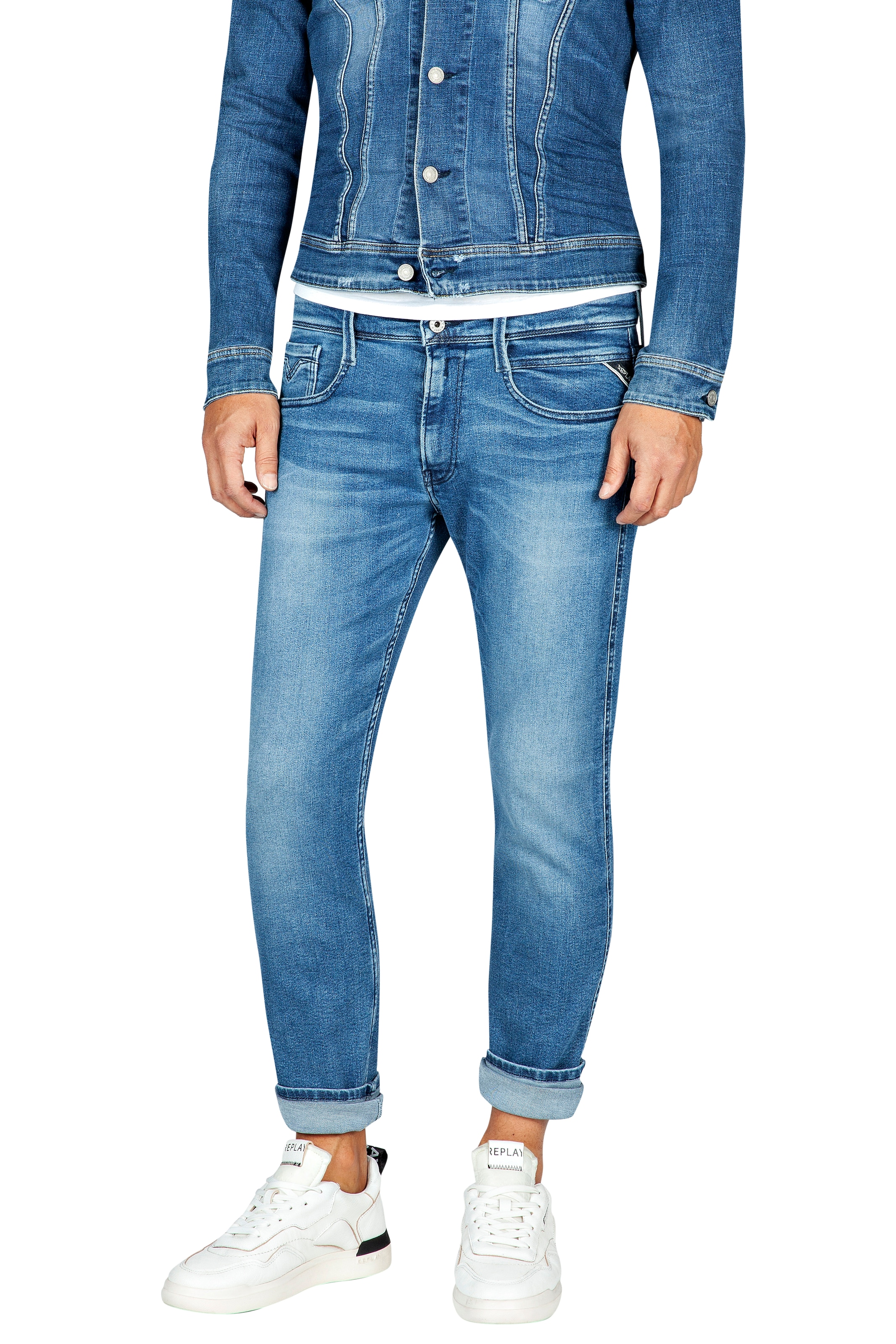 Replay Slim-fit-Jeans »Anbass Superstretch«
