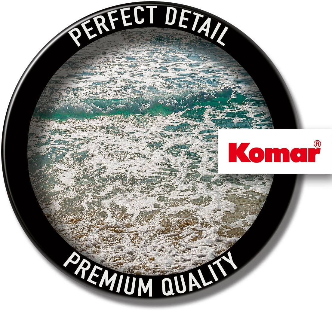 Komar Fototapete »Digitaldruck Vlies - Seaside - Größe 300 x 250 cm«, bedruckt, Wohnzimmer, Schlafzimmer