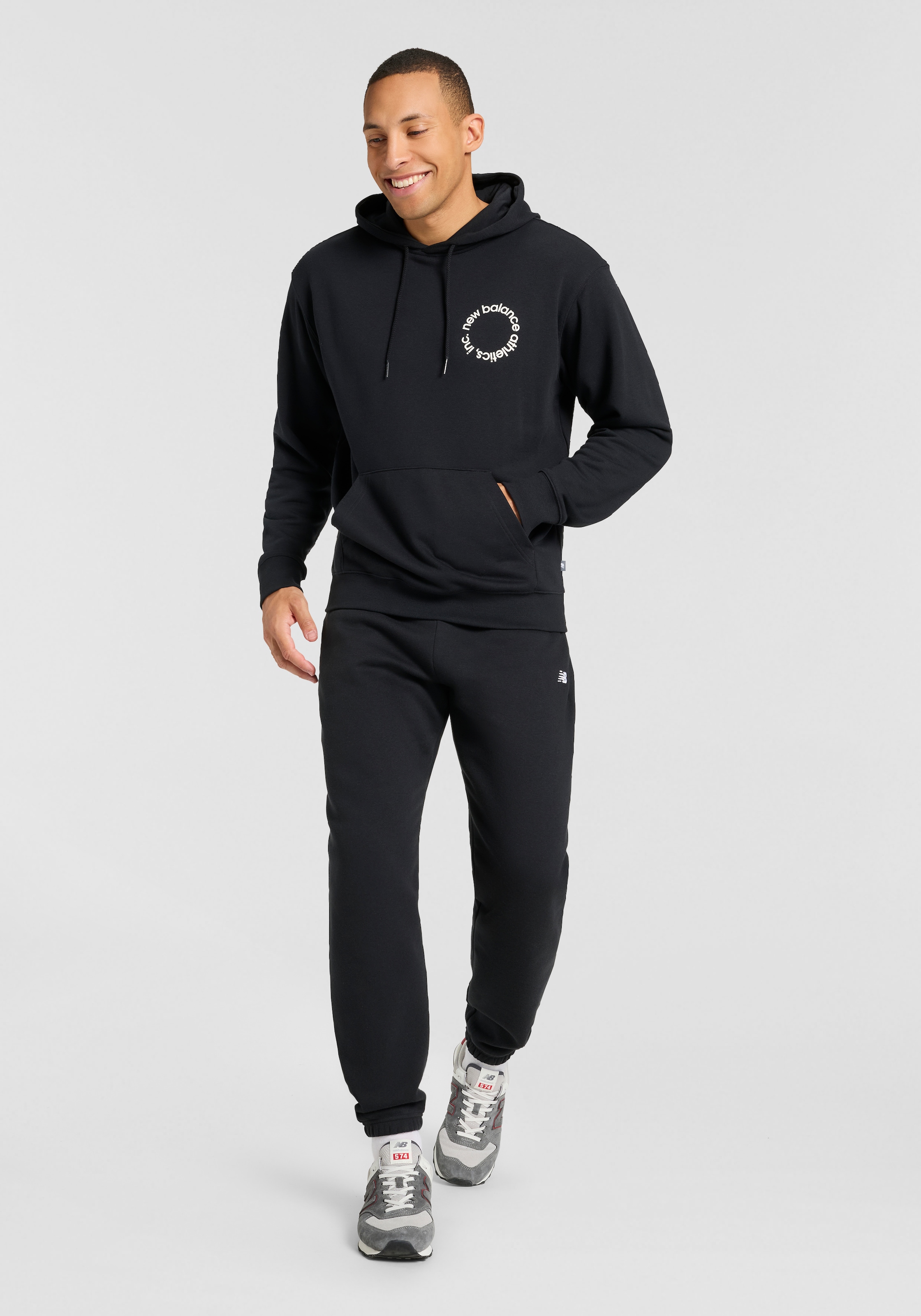 New Balance Kapuzensweatshirt »Circular Logo Hoodie«