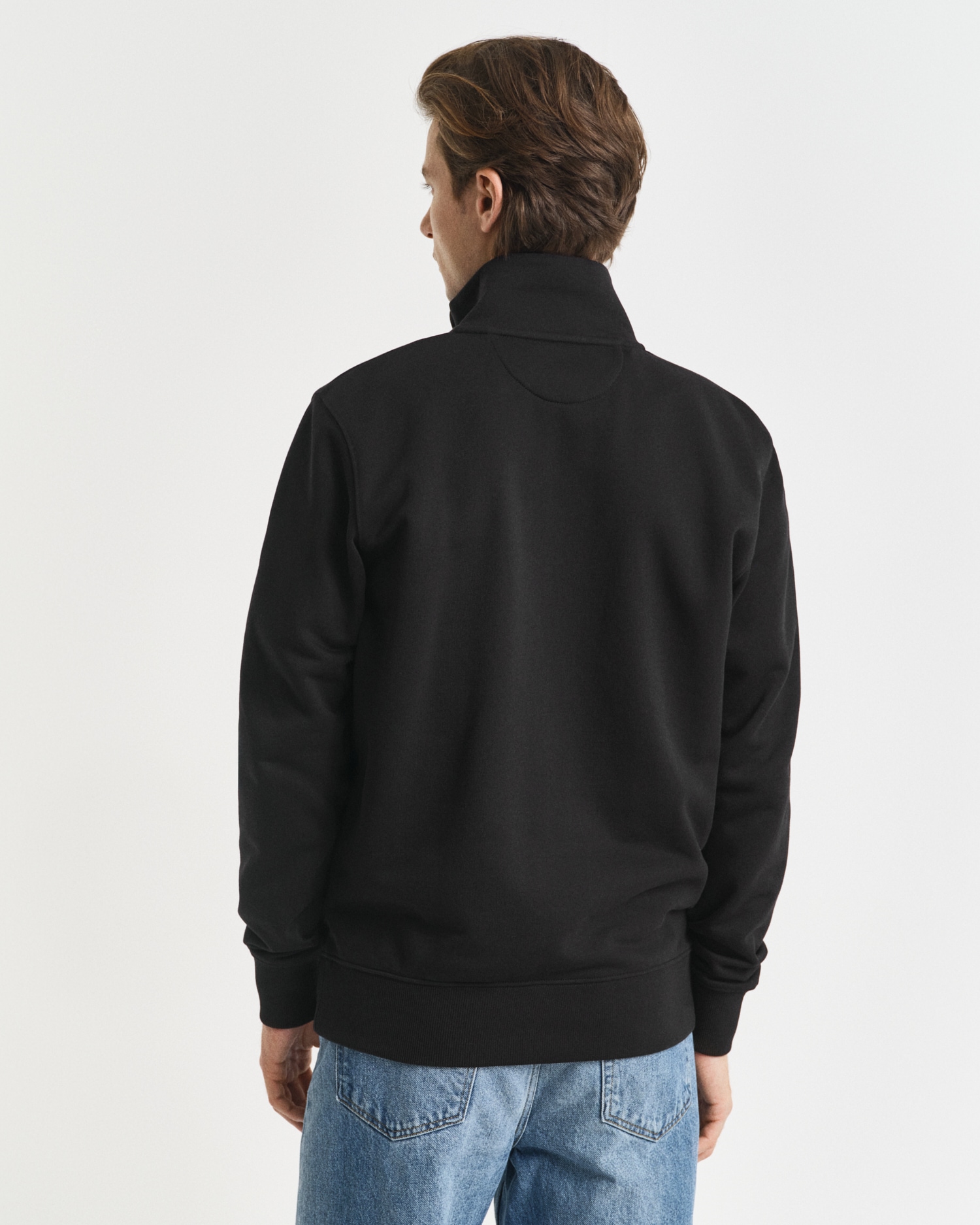 Gant Sweatjacke »REG SHIELD FULL ZIP SWEAT« mit Logostickerei auf der Brust
