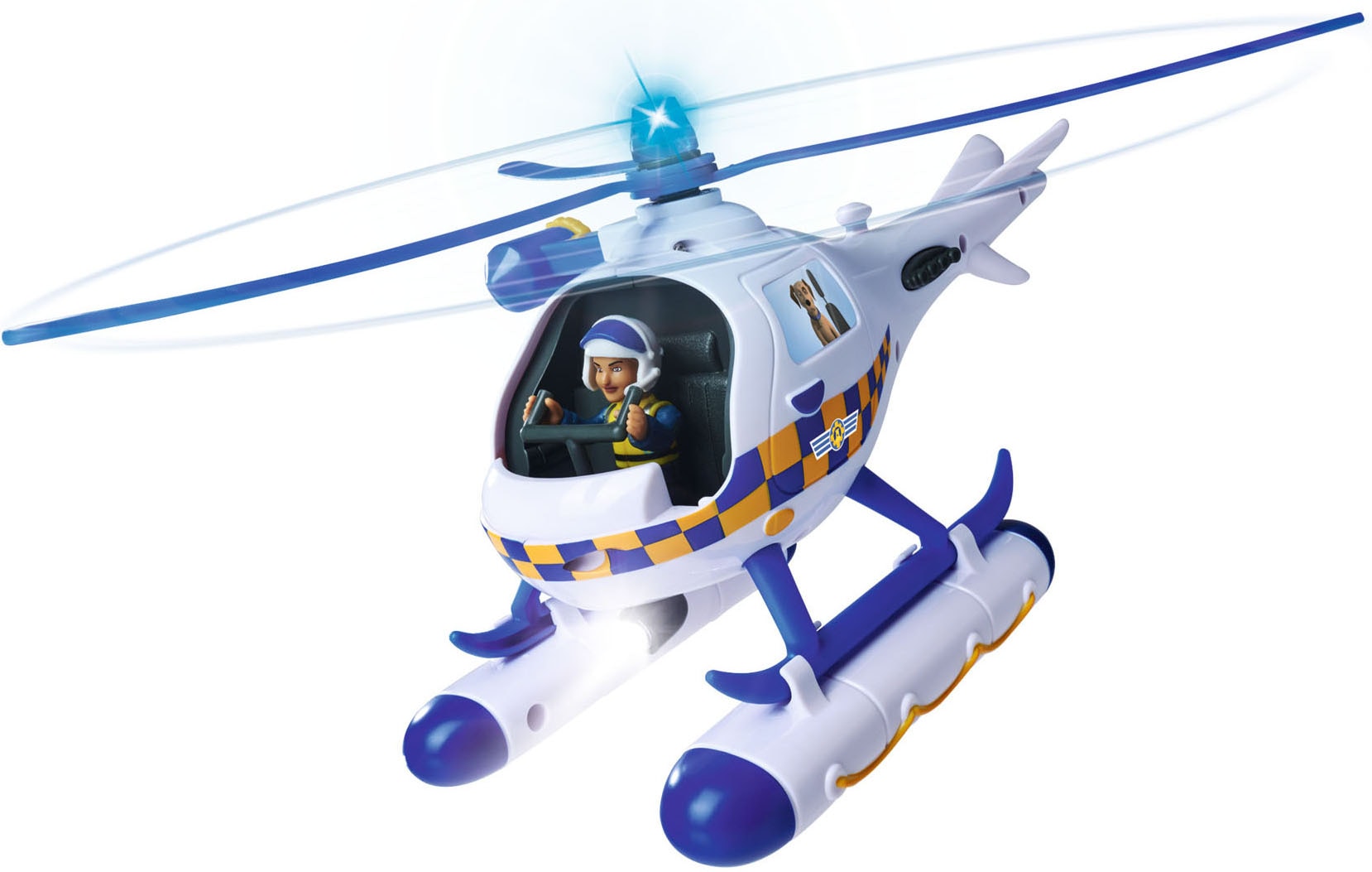 SIMBA Spielzeug-Hubschrauber »Feuerwehrmann Sam, Polizei Wallaby«, mit Licht- und Soundeffekten