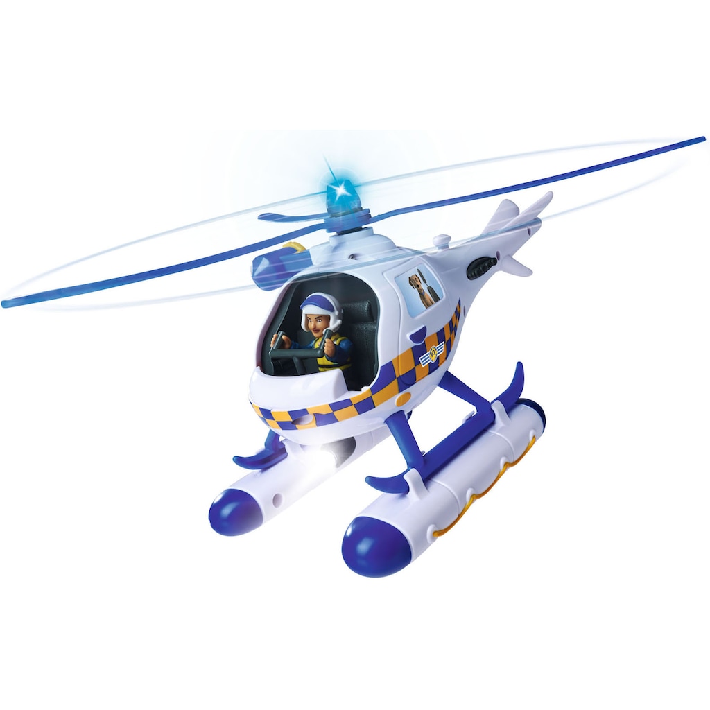 SIMBA Spielzeug-Hubschrauber »Feuerwehrmann Sam, Polizei Wallaby«, mit Licht- und Soundeffekten